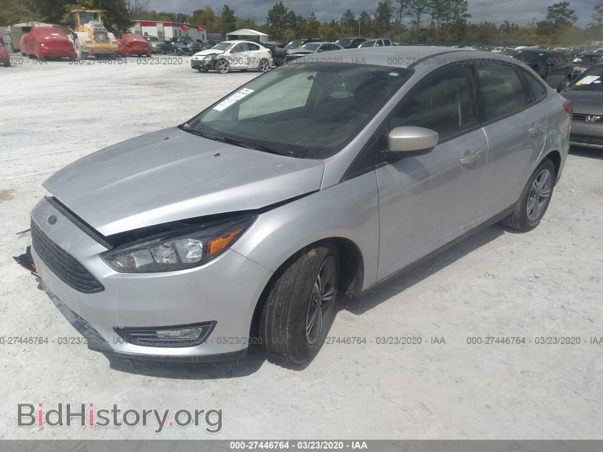 2018 FORD FOCUS - VIN: 1FADP3F24JL301495 - Фото 2