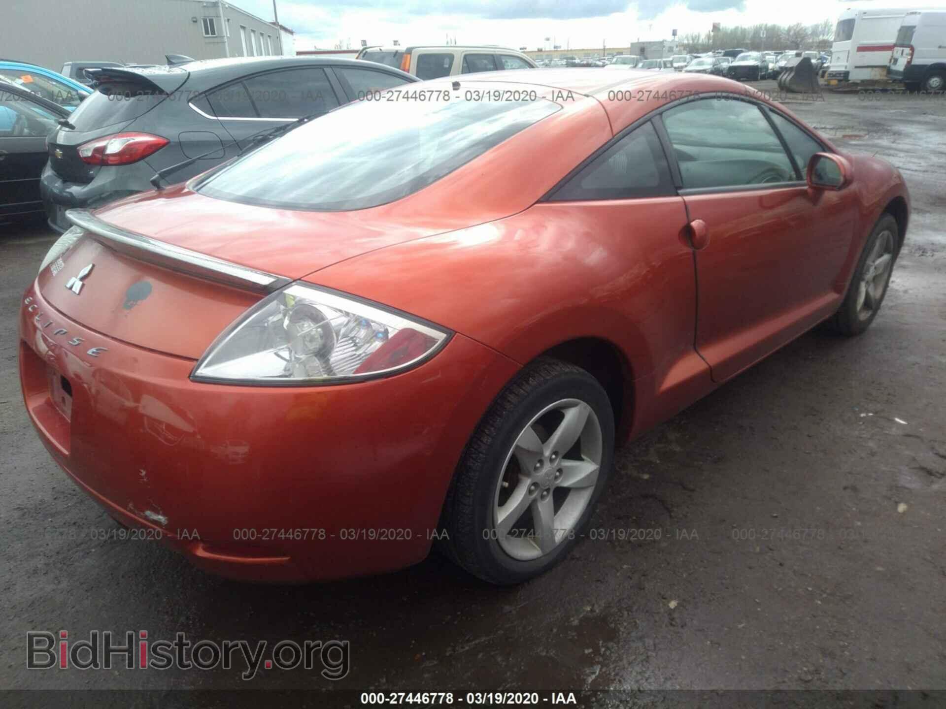 2006 MITSUBISHI ECLIPSE - VIN: 4A3AK24FX6E053760 - Photo 4