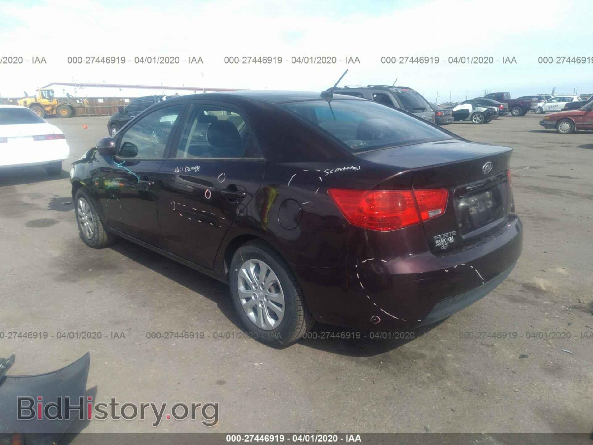 2011 KIA FORTE - VIN: KNAFU4A21B5440477 - Фото 3