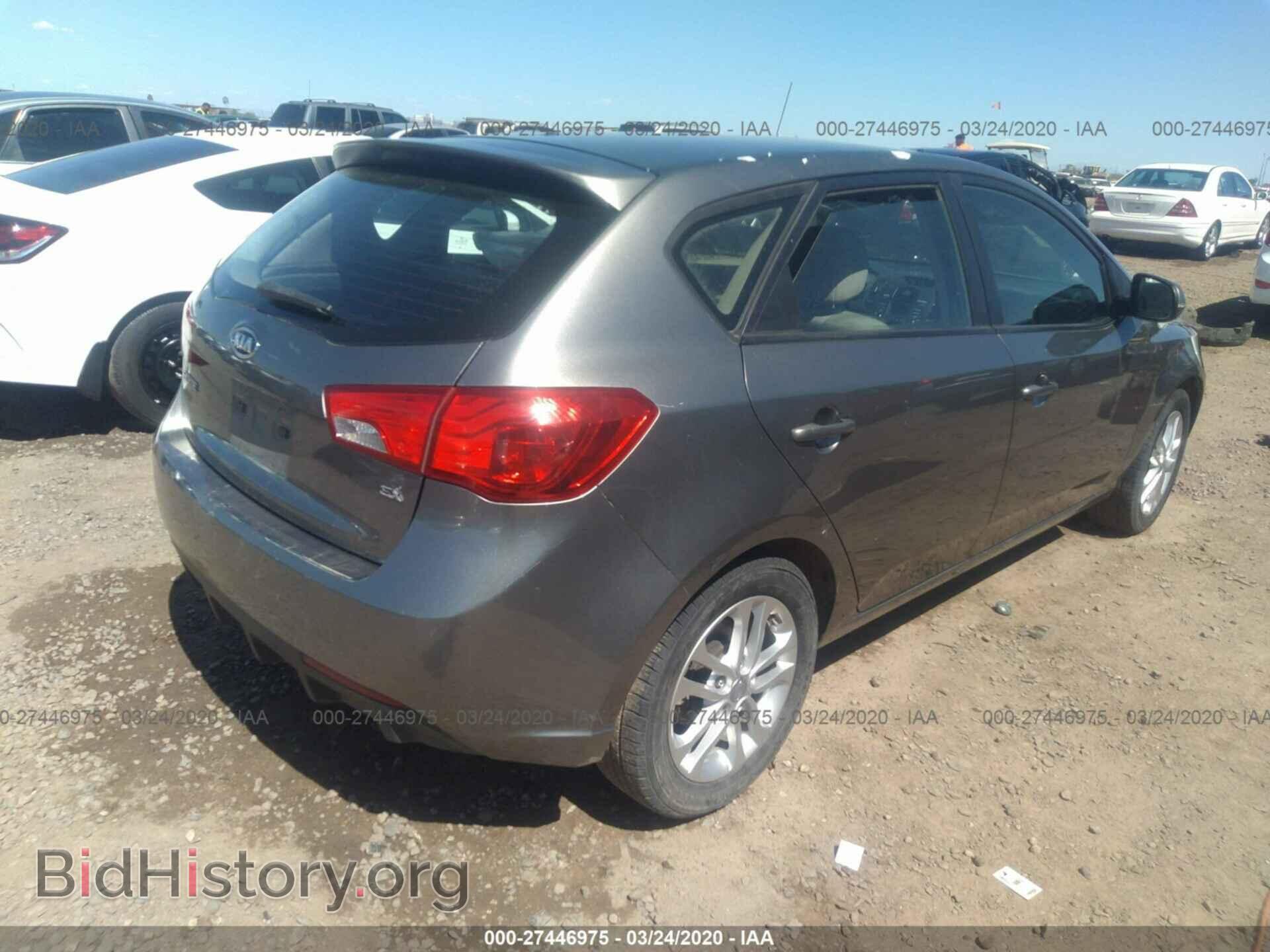 2011 KIA FORTE - VIN: KNAFU5A23B5401525 - Фото 4