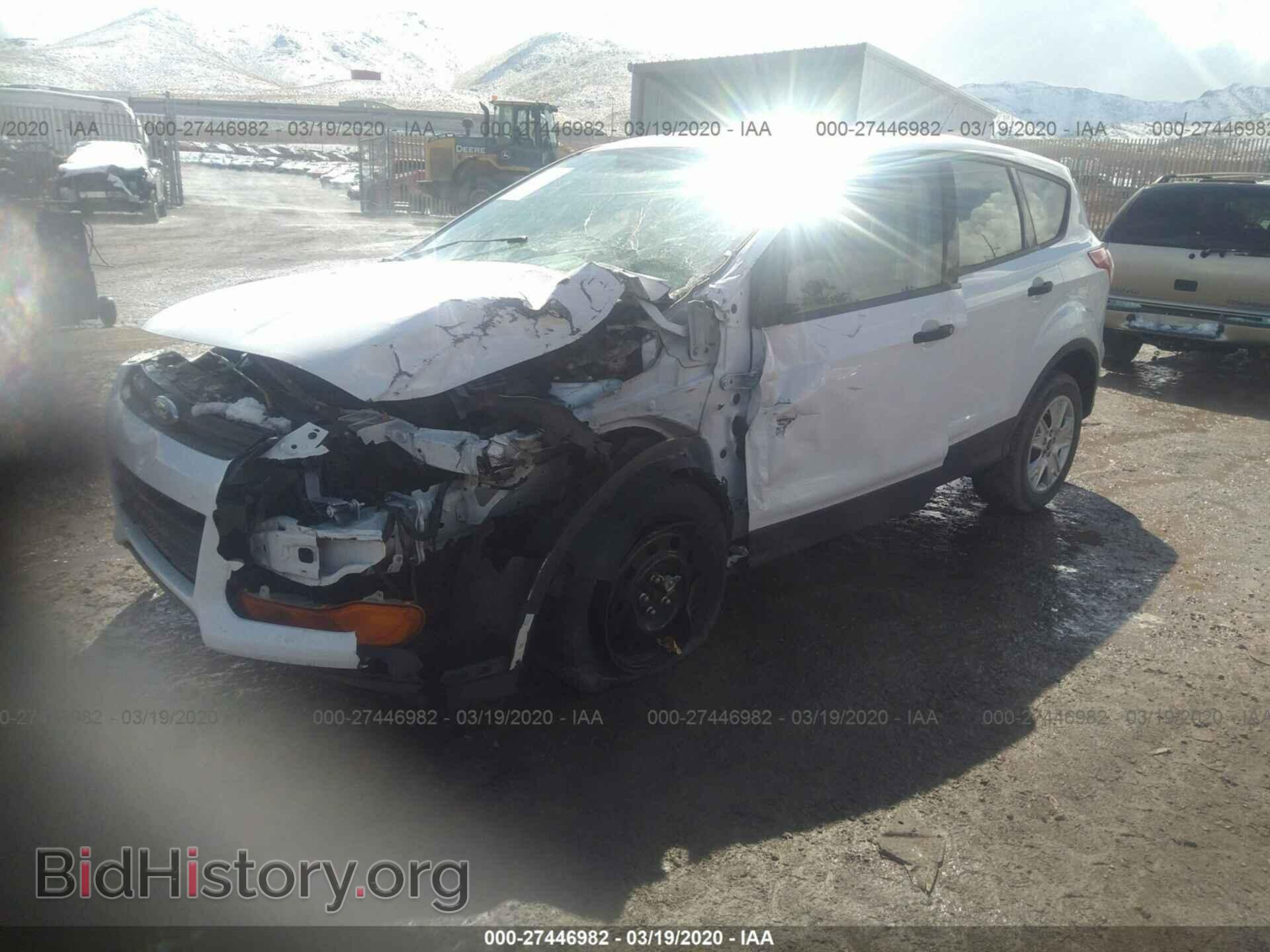 2013 FORD ESCAPE - VIN: 1FMCU0F71DUB47637 - Фото 2