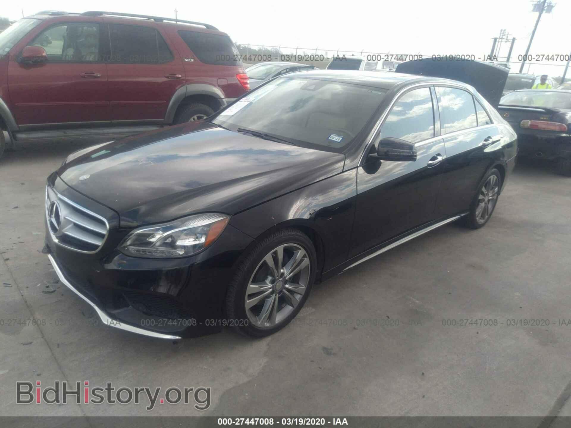 2014 MERCEDES-BENZ E-CLASS - VIN: WDDHF5KB7EA852737 - Фото 2
