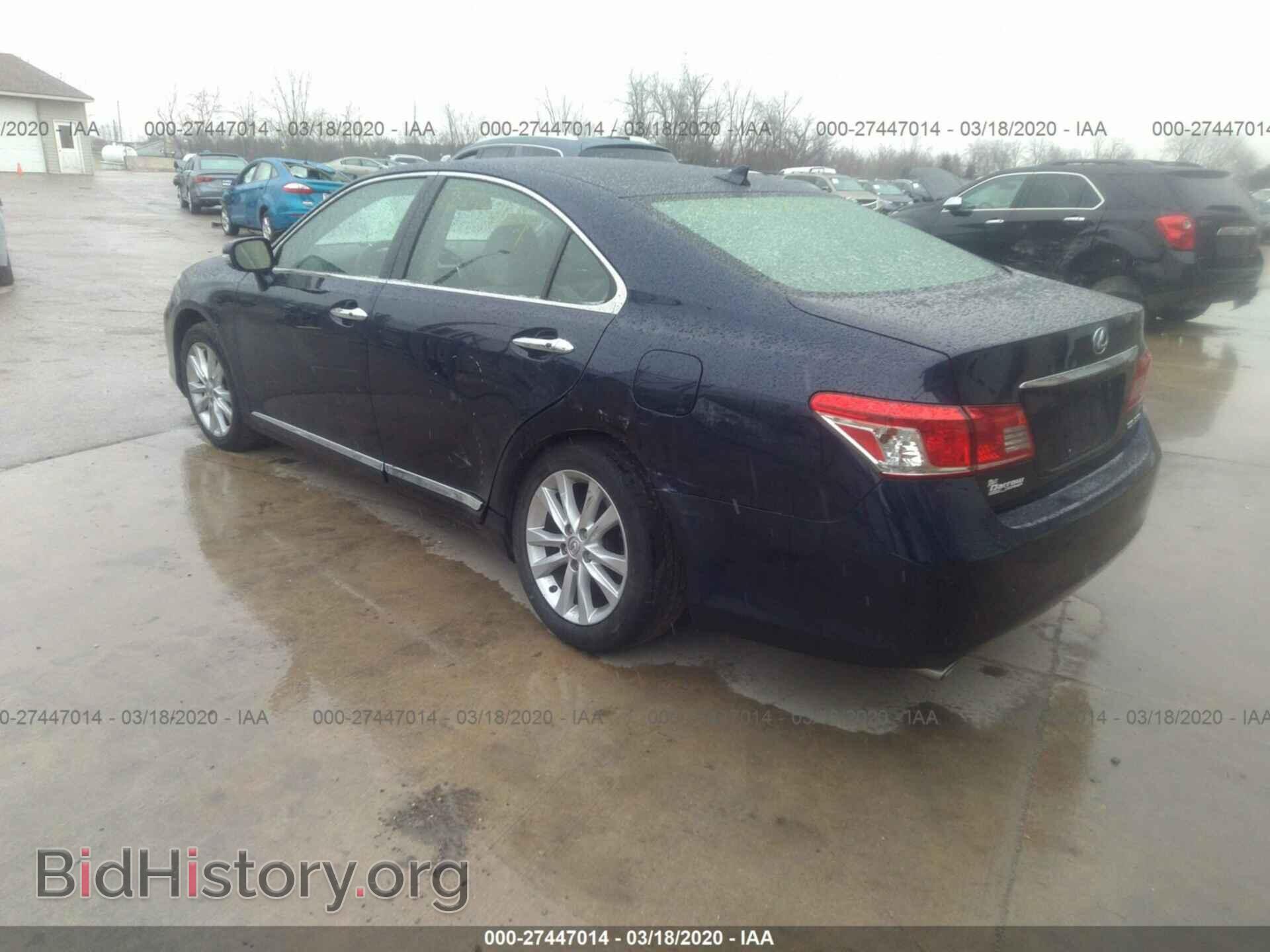 2011 LEXUS ES - VIN: JTHBK1EG5B2441840 - Фото 3