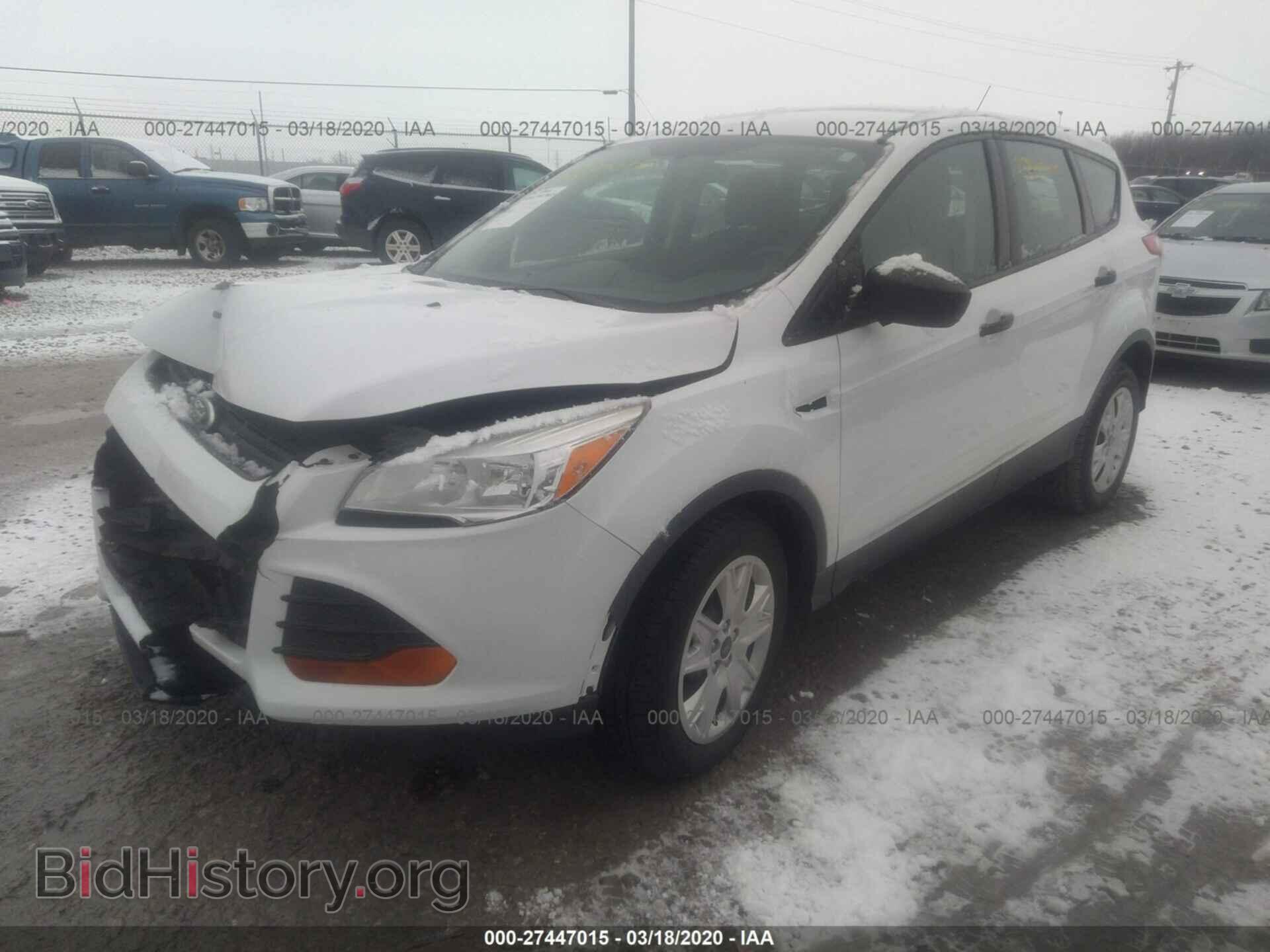 2014 FORD ESCAPE - VIN: 1FMCU0F7XEUB01368 - Фото 2