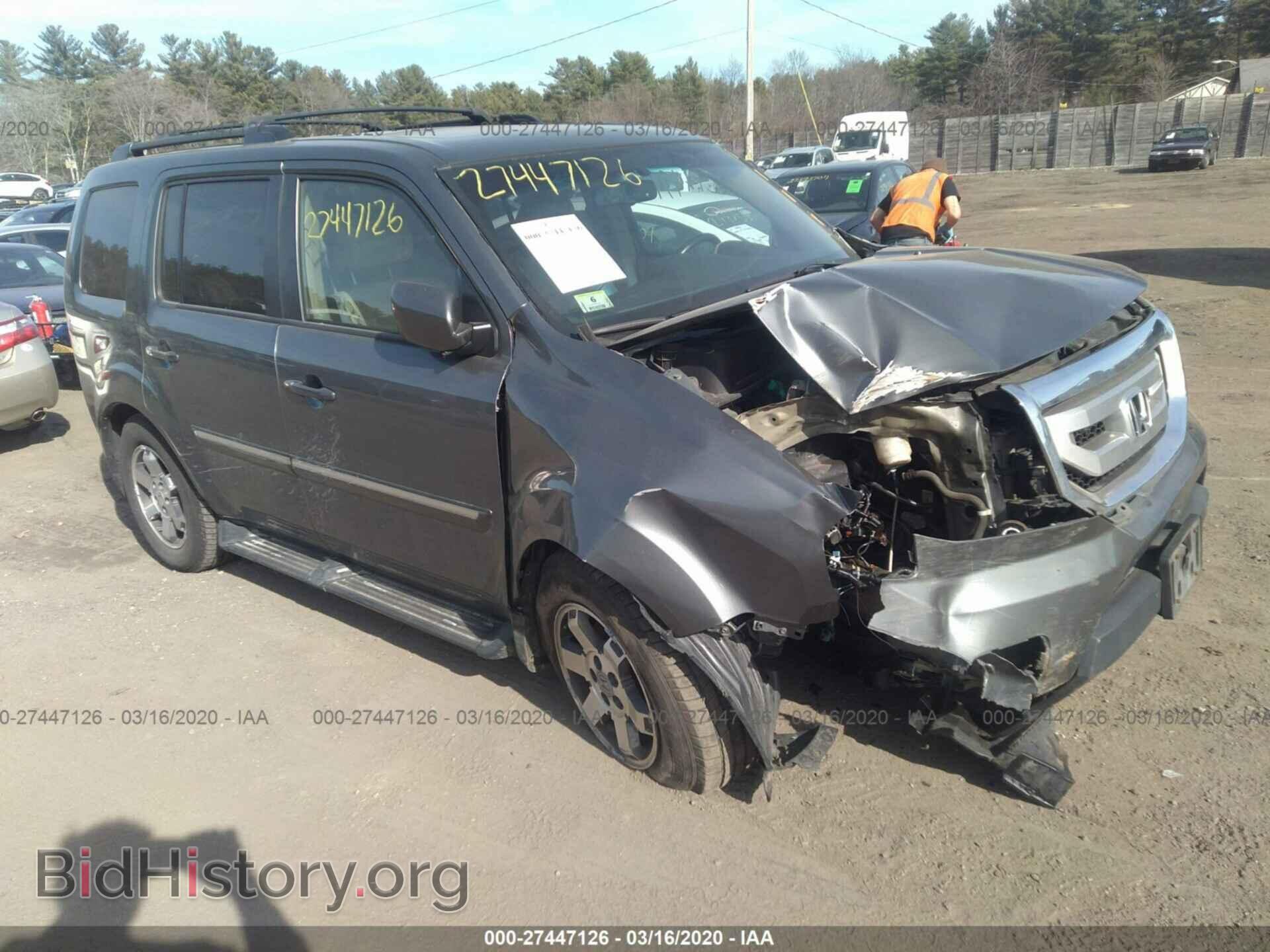 Фотография 5FNYF48989B025870 - HONDA PILOT 2009