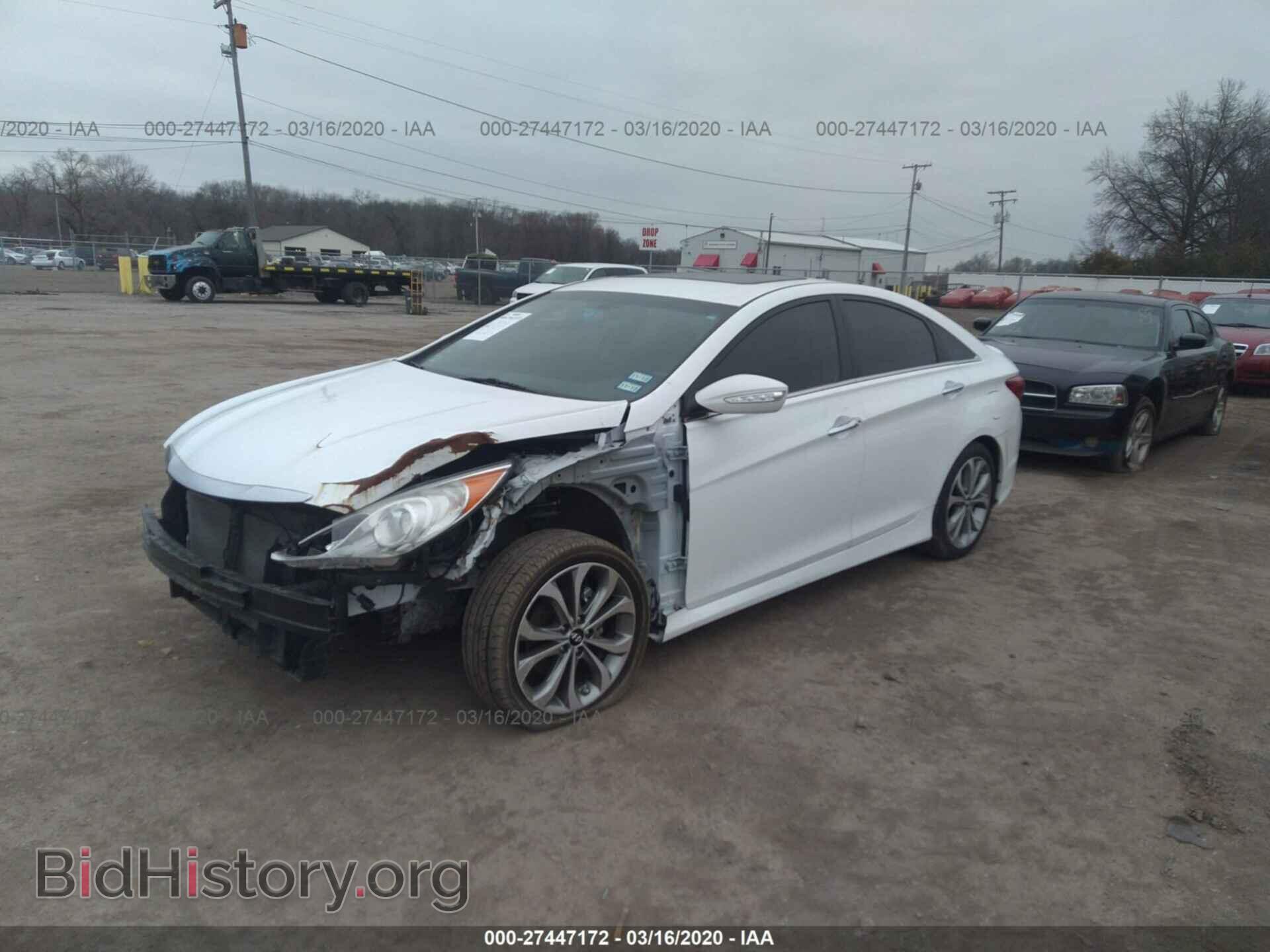 2014 HYUNDAI SONATA - VIN: 5NPEC4AC5EH826088 - Фото 2