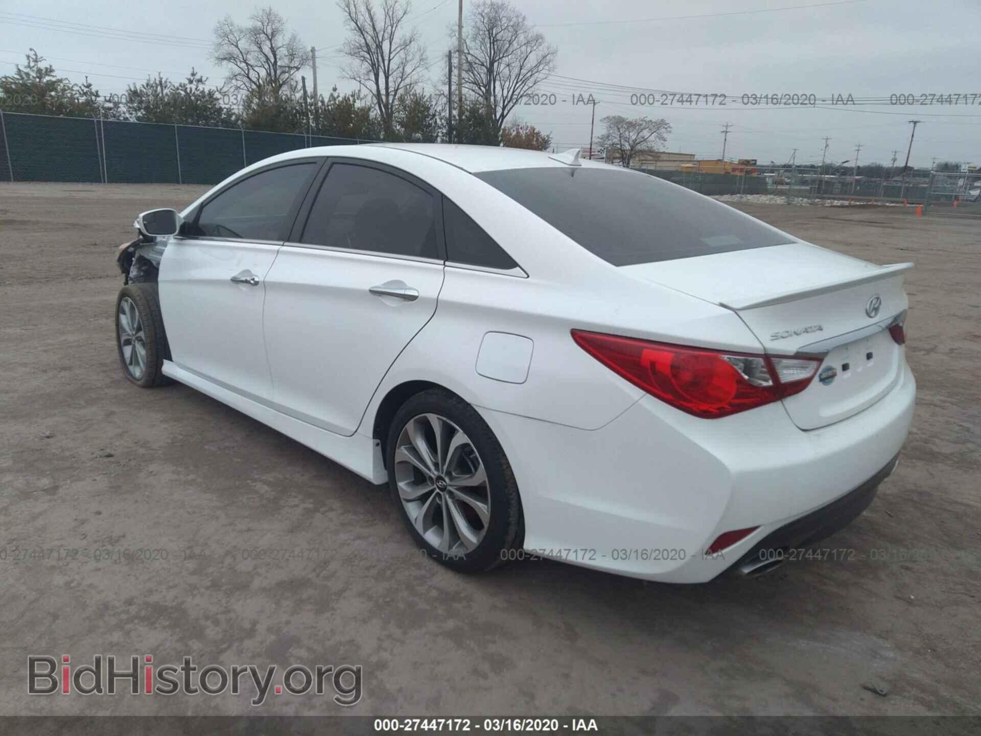 2014 HYUNDAI SONATA - VIN: 5NPEC4AC5EH826088 - Фото 3