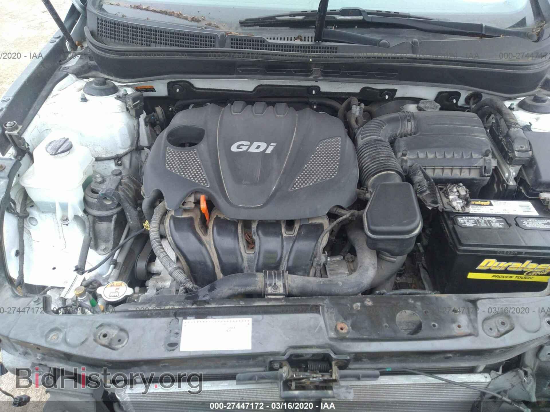 2014 HYUNDAI SONATA - VIN: 5NPEC4AC5EH826088 - Фото 10