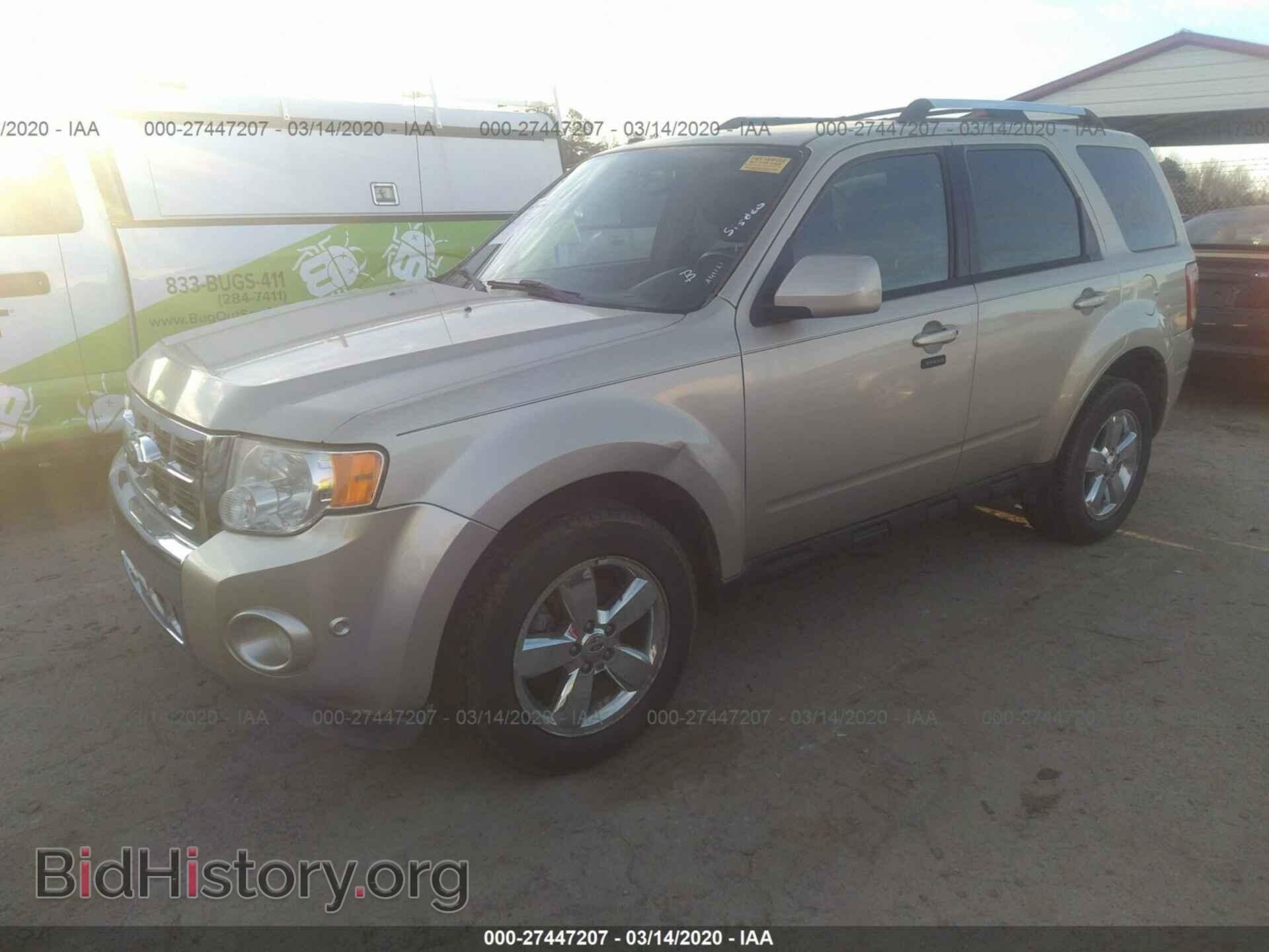 2011 FORD ESCAPE - VIN: 1FMCU9EG8BKA41121 - Фото 2