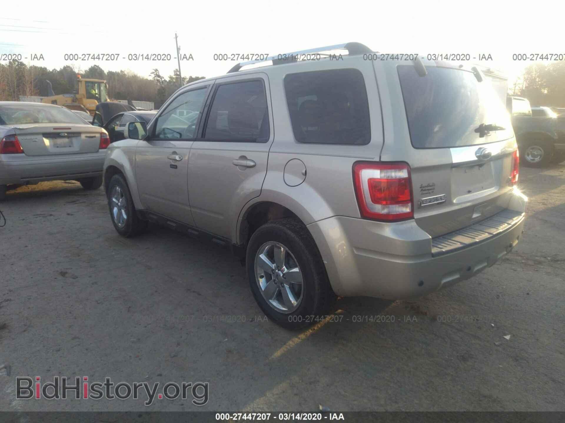 2011 FORD ESCAPE - VIN: 1FMCU9EG8BKA41121 - Фото 3
