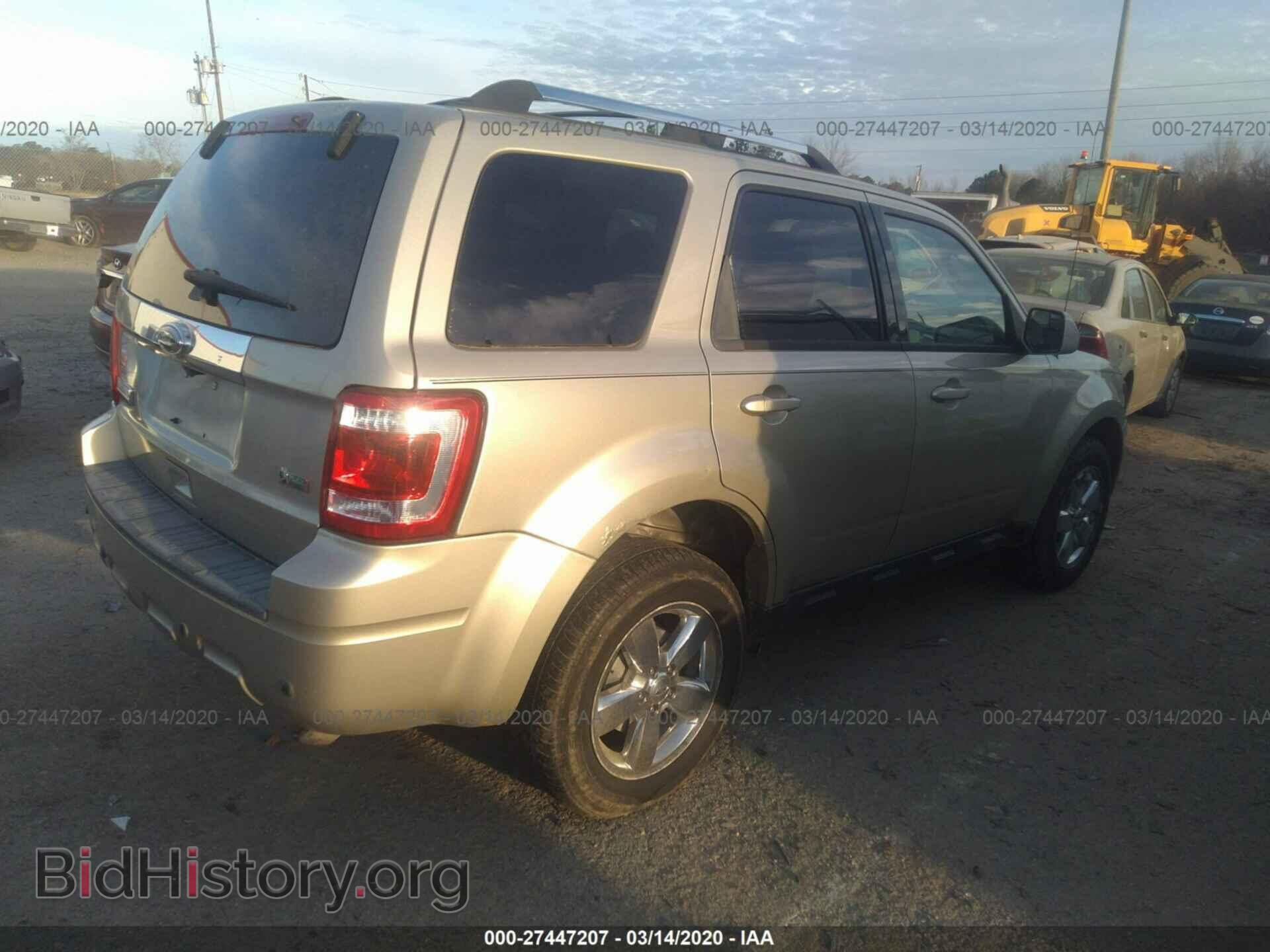 2011 FORD ESCAPE - VIN: 1FMCU9EG8BKA41121 - Фото 4