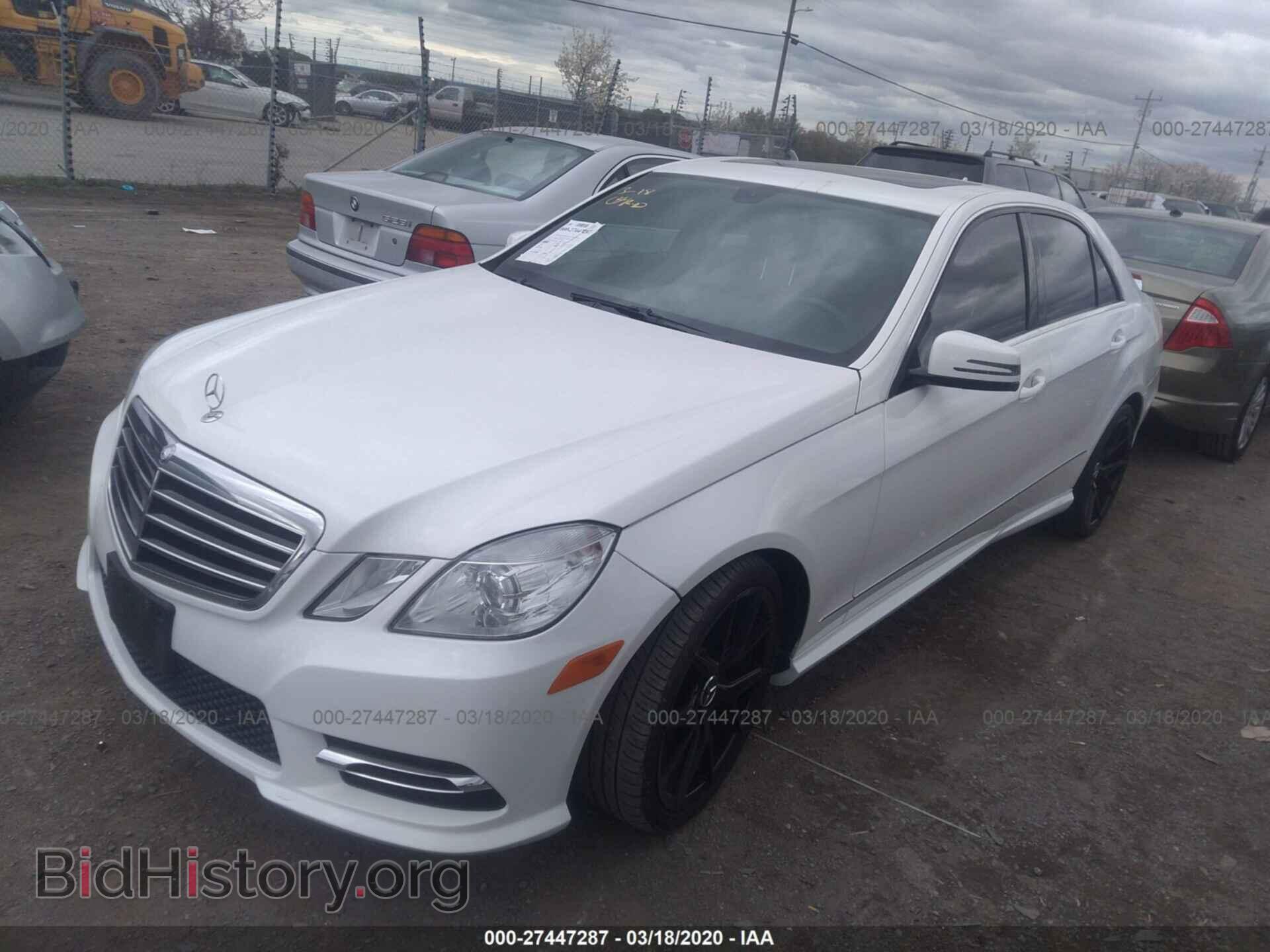 2013 MERCEDES-BENZ E - VIN: WDDHF2EB3DA728036 - Фото 2