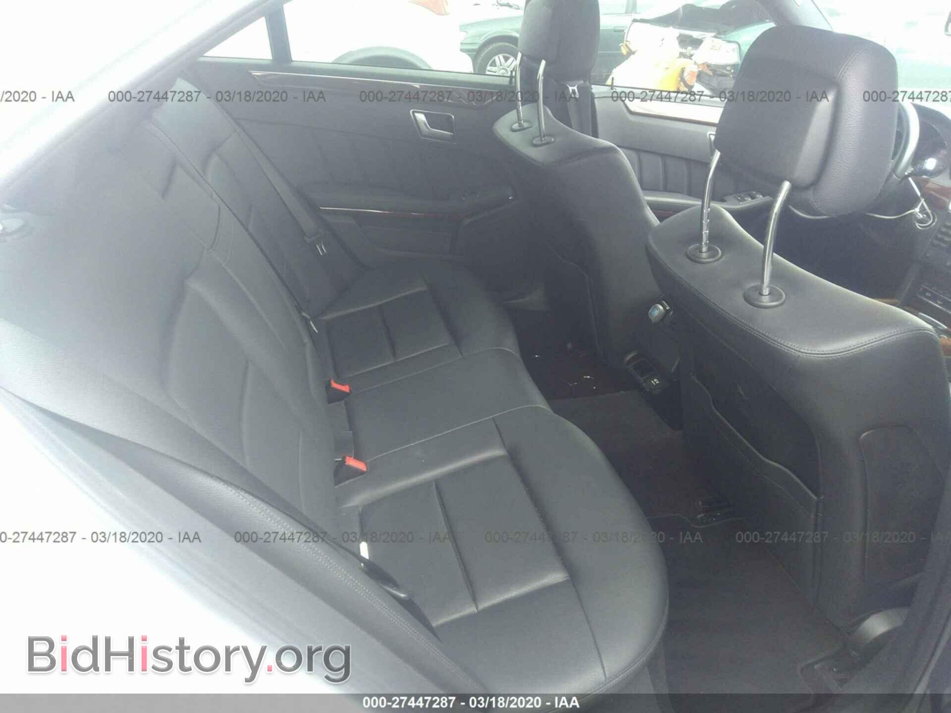 2013 MERCEDES-BENZ E - VIN: WDDHF2EB3DA728036 - Фото 8