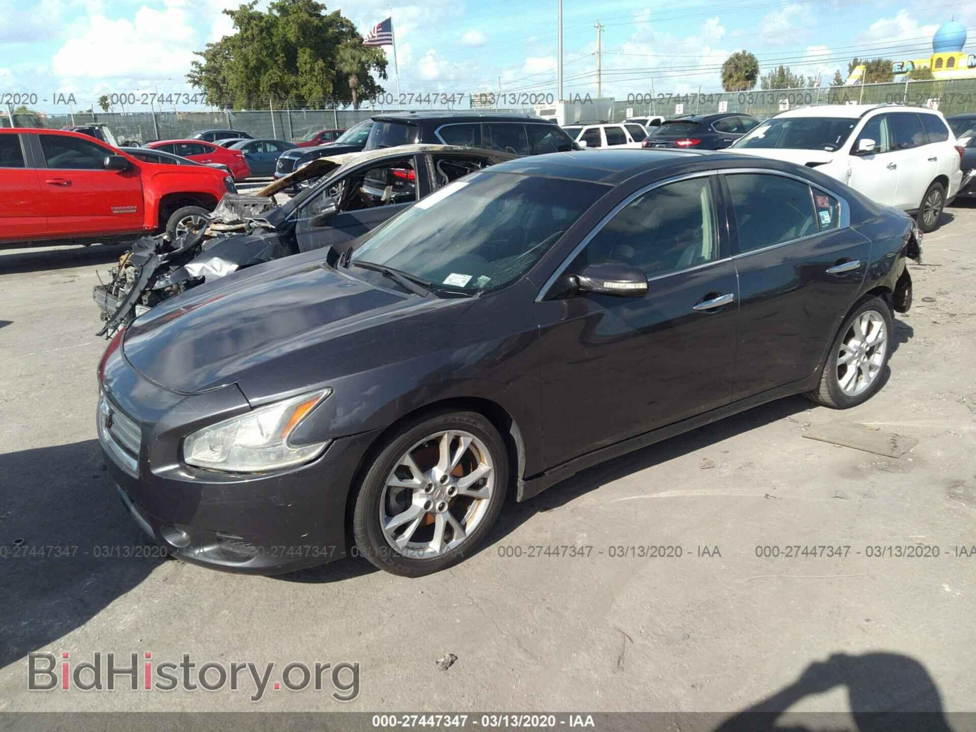 2012 NISSAN MAXIMA - VIN: 1N4AA5AP6CC853683 - Фото 2