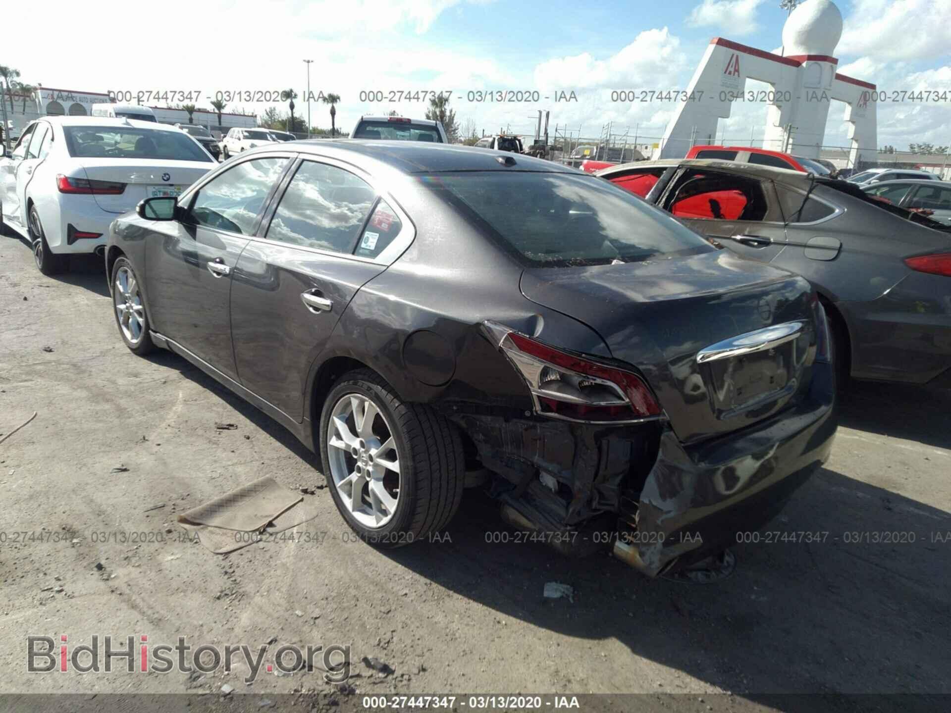 2012 NISSAN MAXIMA - VIN: 1N4AA5AP6CC853683 - Фото 3