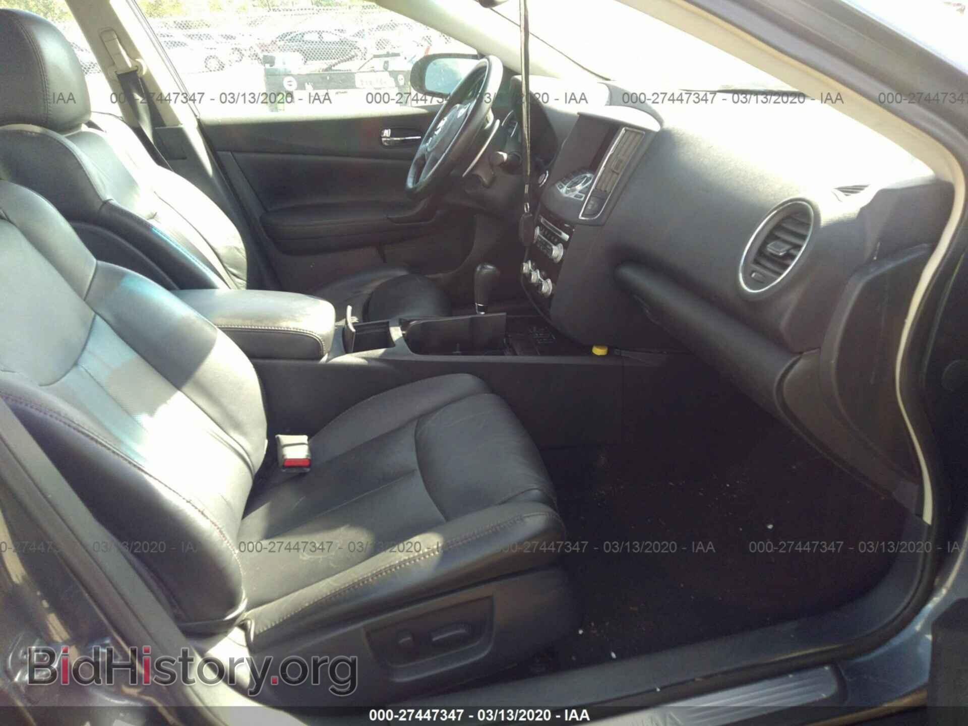 2012 NISSAN MAXIMA - VIN: 1N4AA5AP6CC853683 - Фото 5