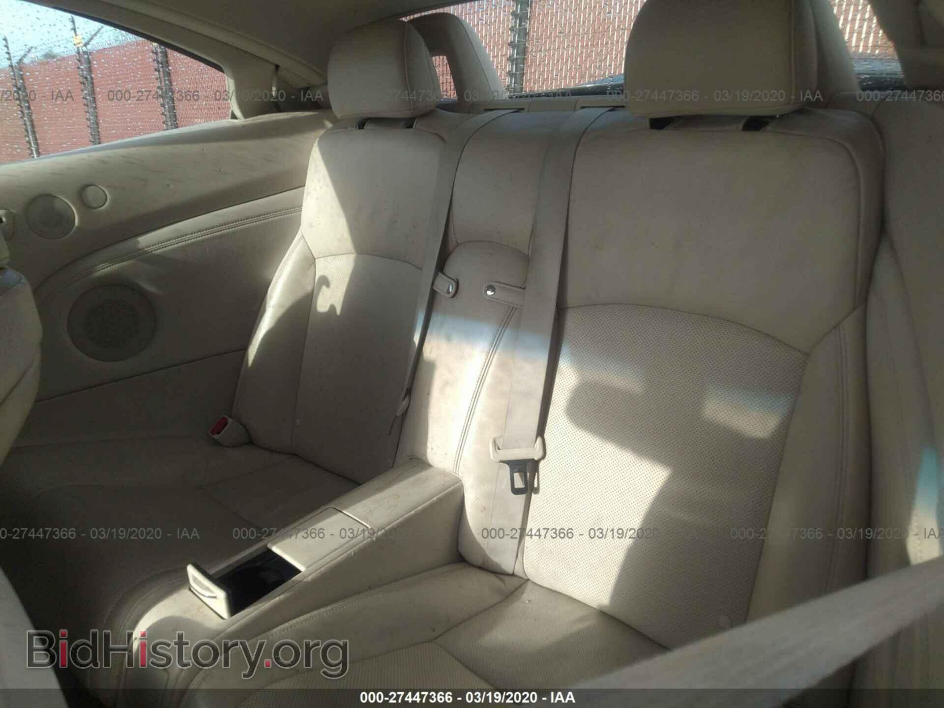 2012 LEXUS IS - VIN: JTHFF2C28C2523775 - Фото 8