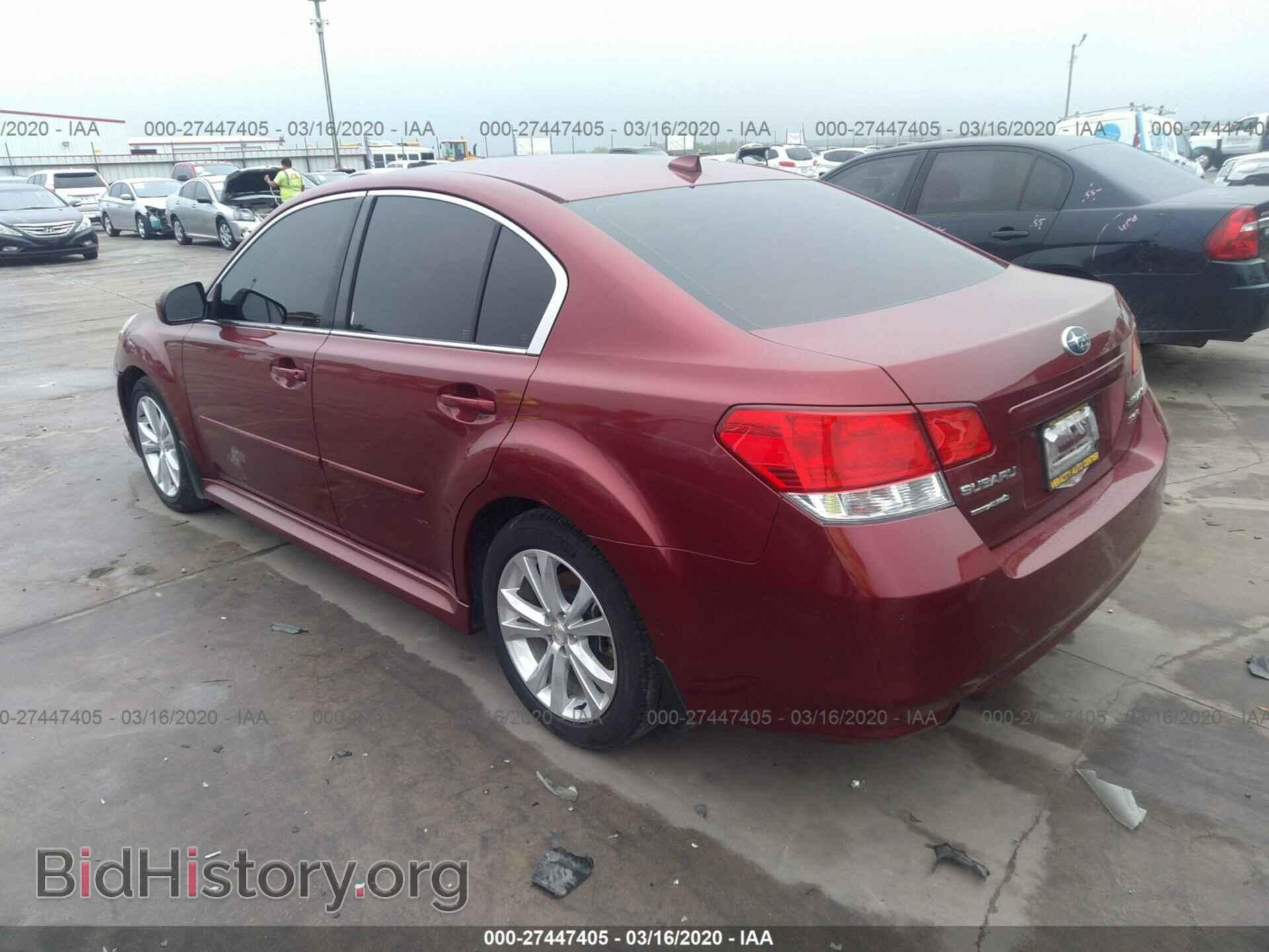 2013 SUBARU LEGACY - VIN: 4S3BMEP68D2006434 - Фото 3