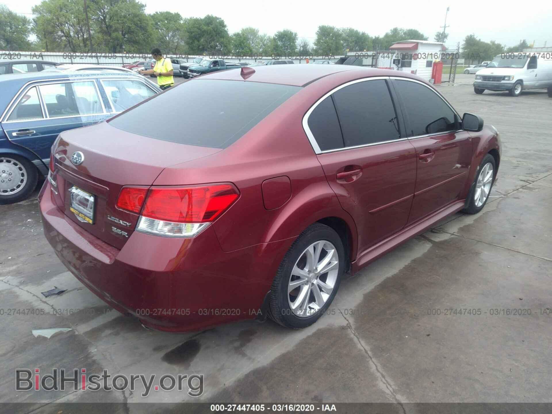 2013 SUBARU LEGACY - VIN: 4S3BMEP68D2006434 - Фото 4