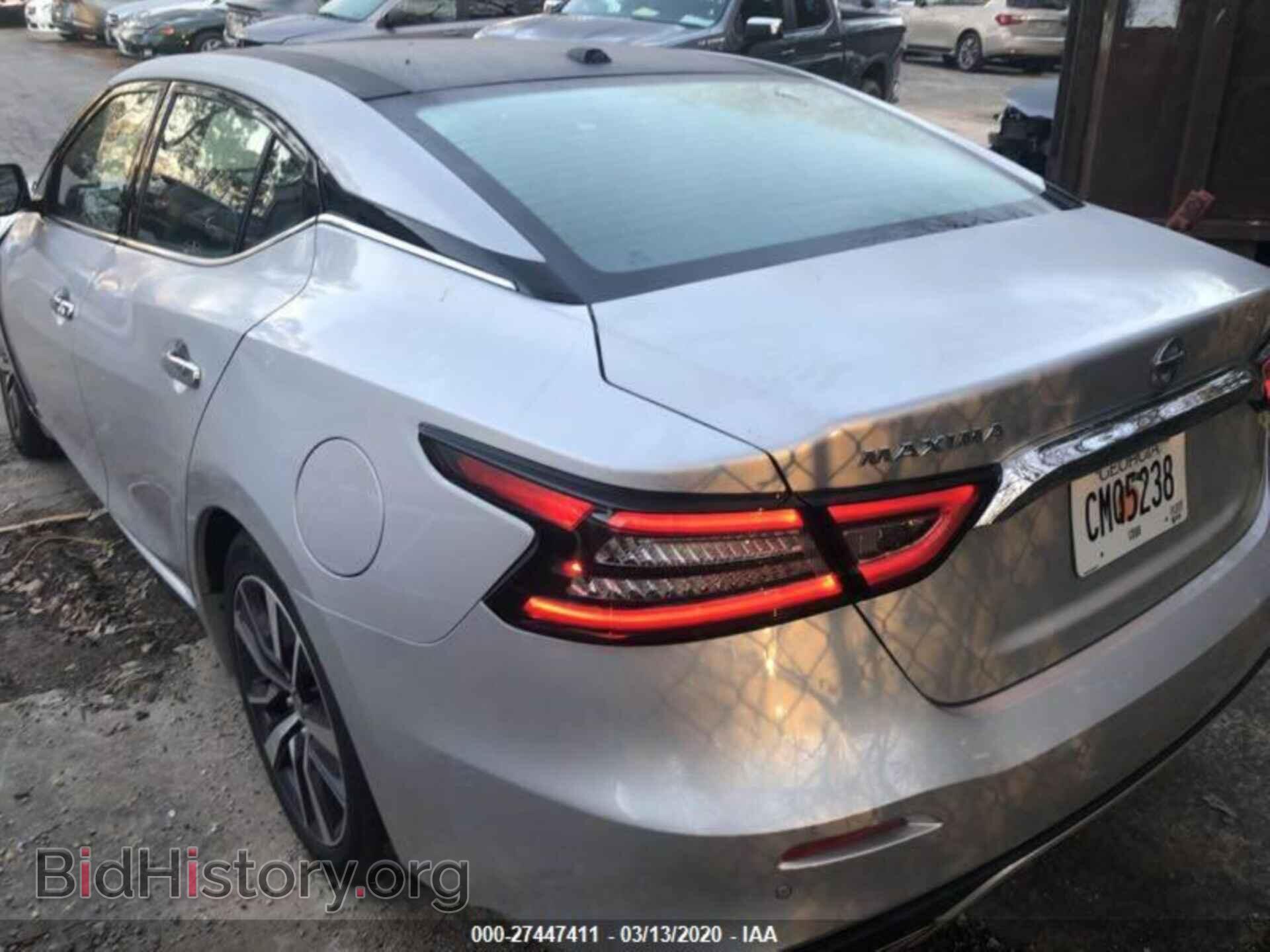 2020 NISSAN MAXIMA - VIN: 1N4AA6DV7LC375080 - Photo 2