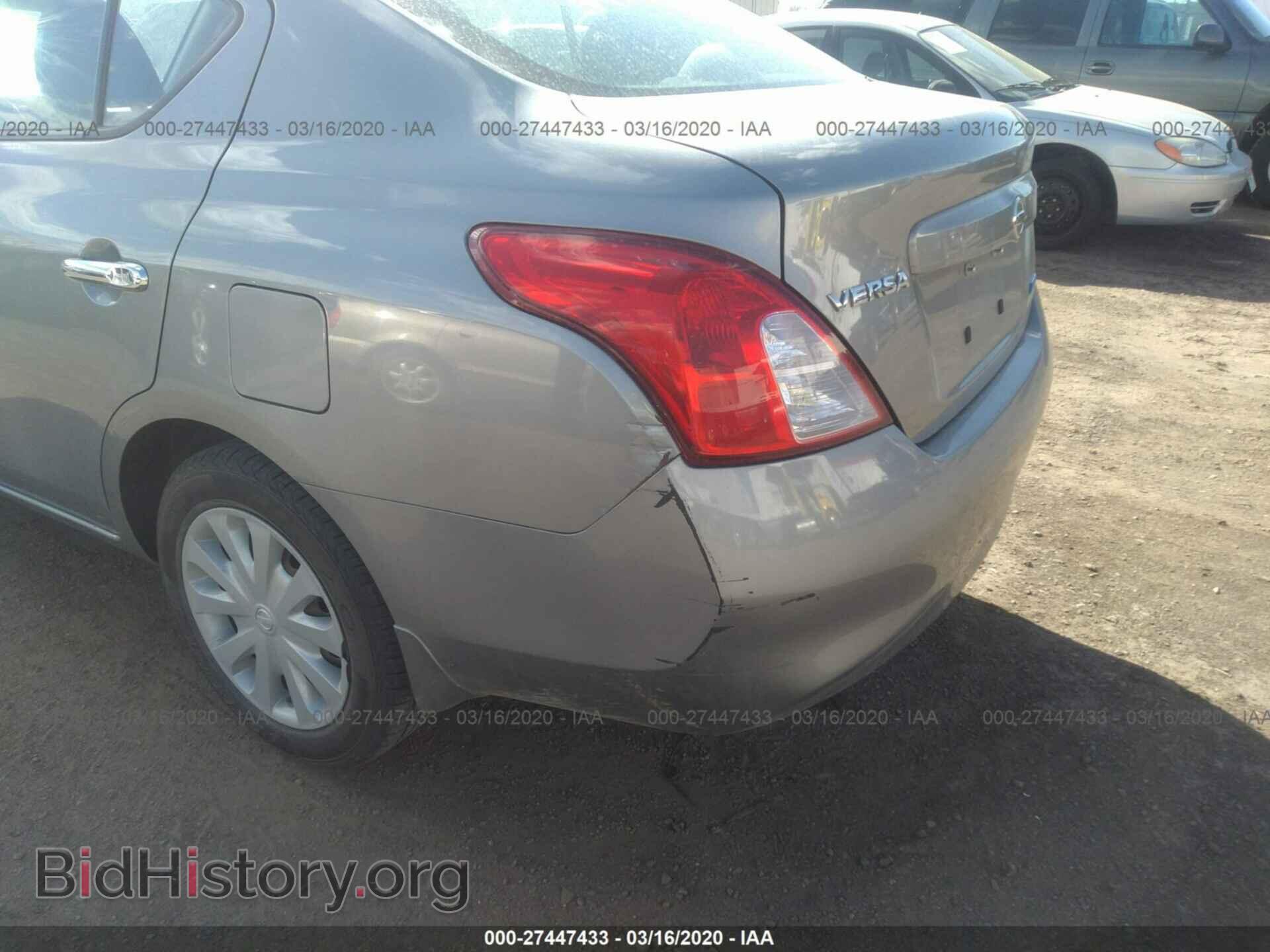 2012 NISSAN VERSA - VIN: 3N1CN7AP5CL837808 - Фото 6