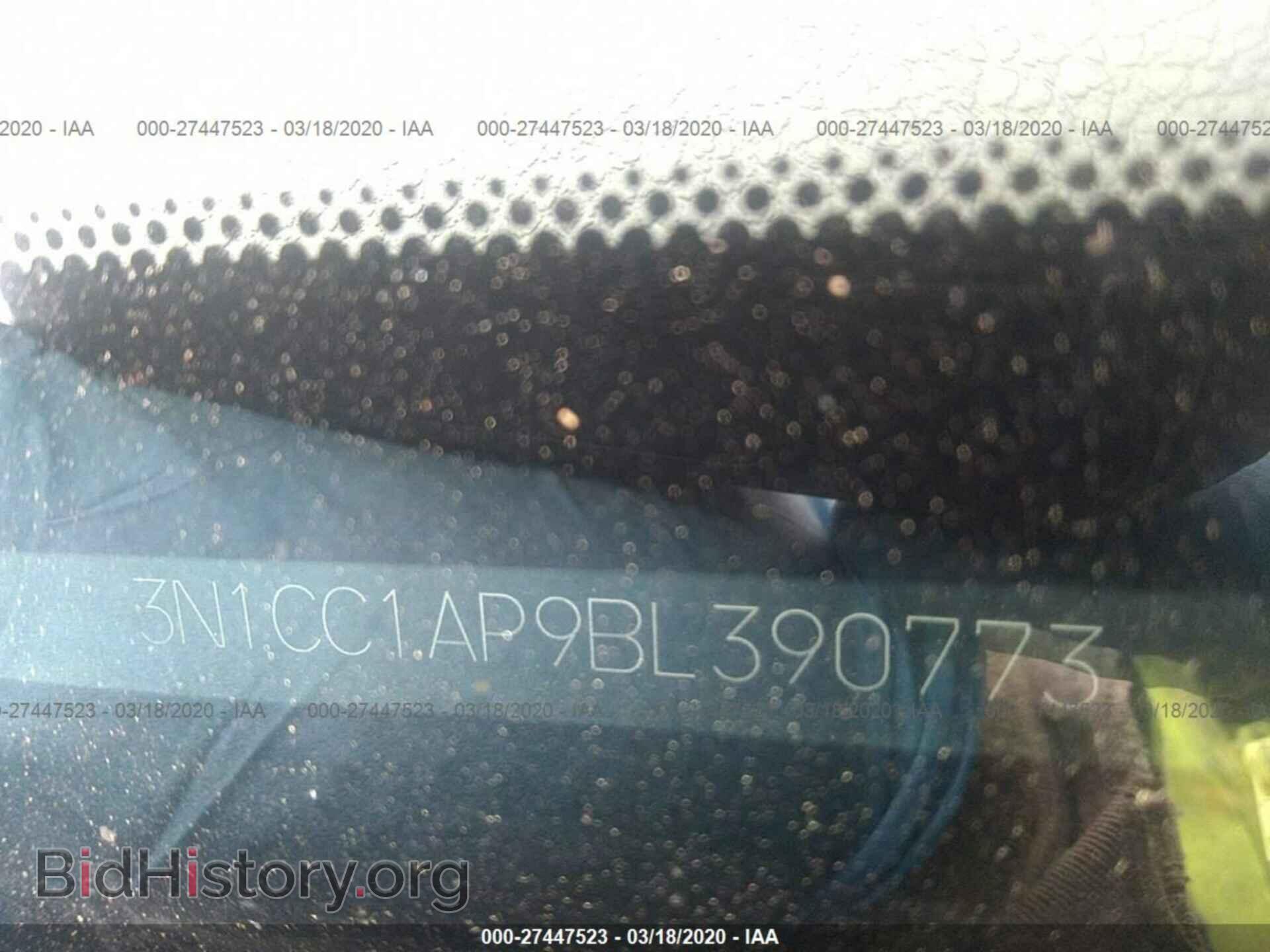 2011 NISSAN VERSA - VIN: 3N1CC1AP9BL390773 - Фото 9