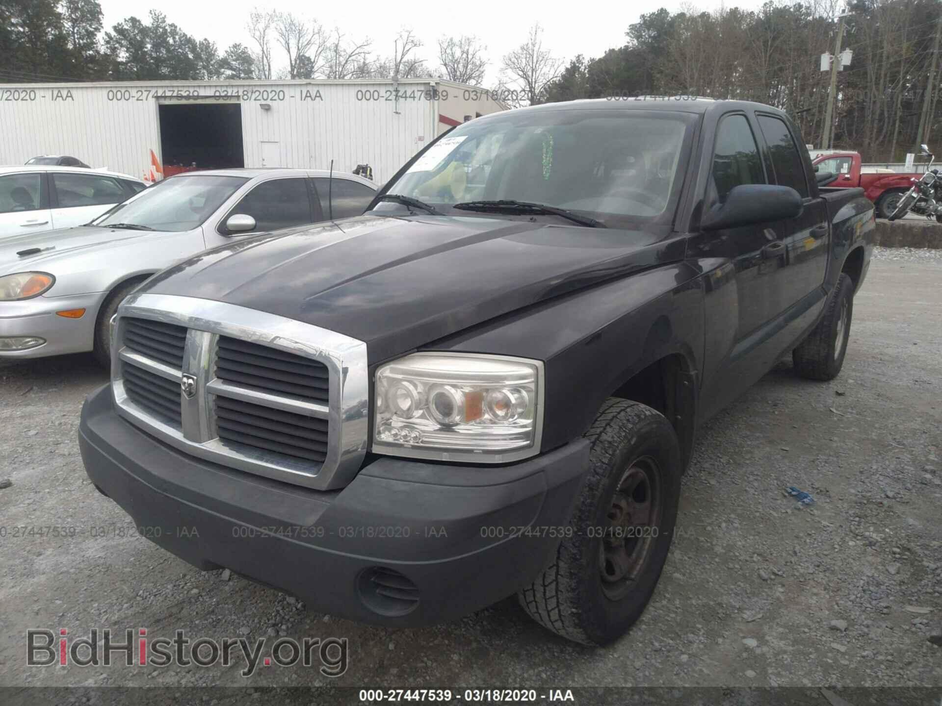 2007 DODGE DAKOTA - VIN: 1D7HE28K17S136986 - Фото 2