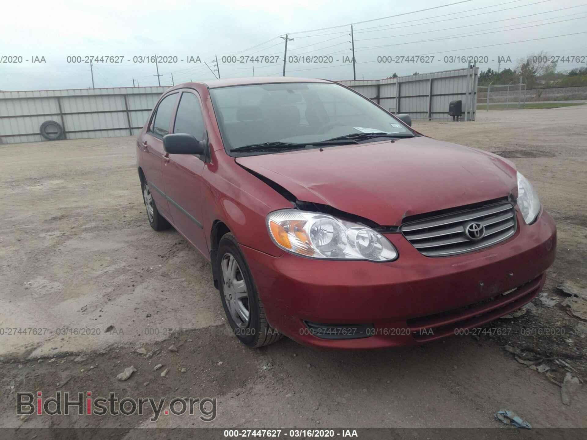 Фотография 1NXBR32E23Z010076 - TOYOTA COROLLA 2003