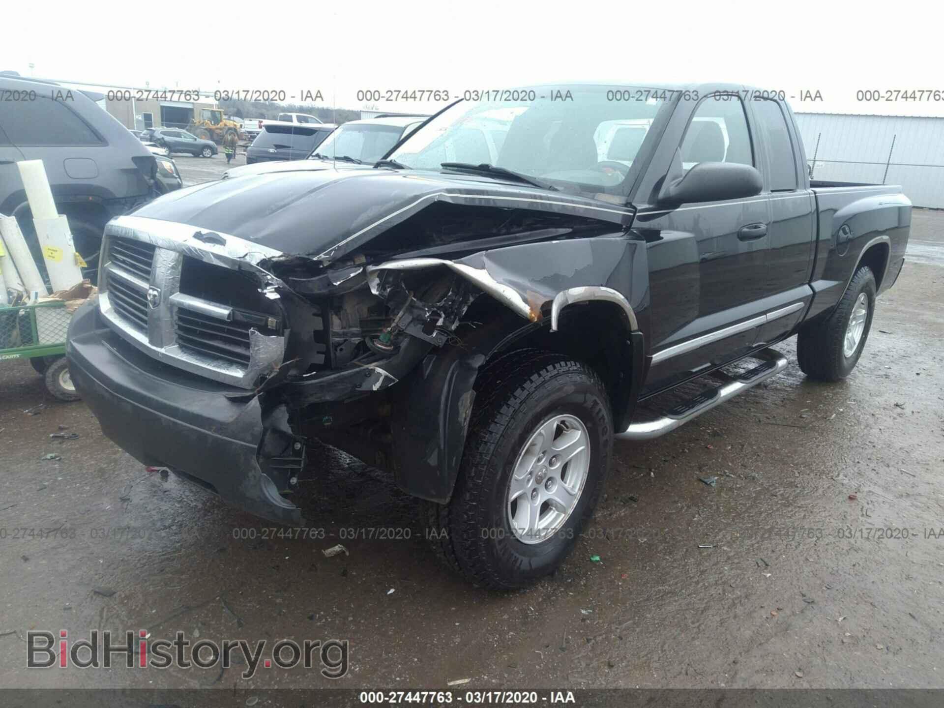 2007 DODGE DAKOTA - VIN: 1D7HE22K17S263052 - Фото 2