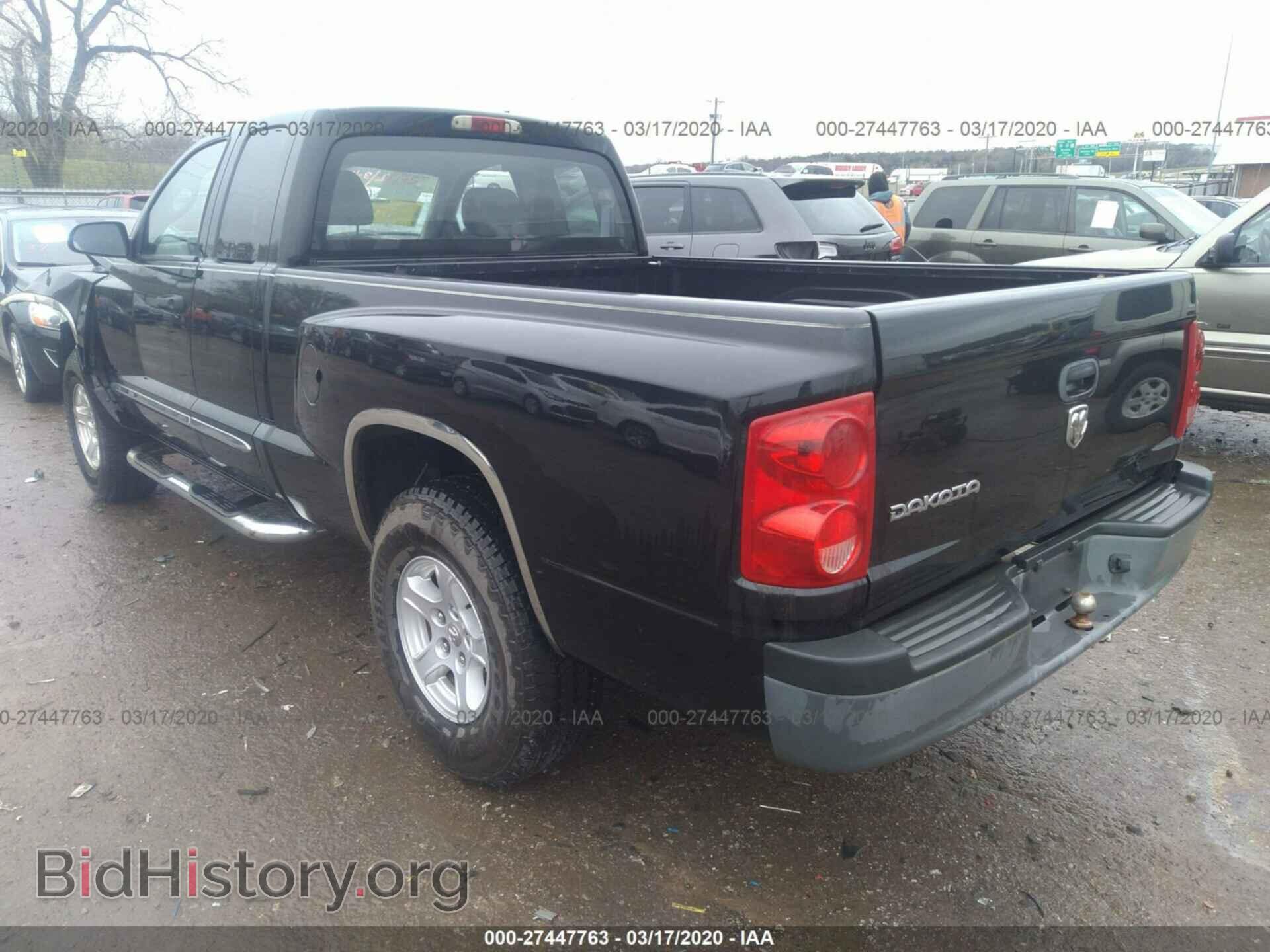 2007 DODGE DAKOTA - VIN: 1D7HE22K17S263052 - Фото 3