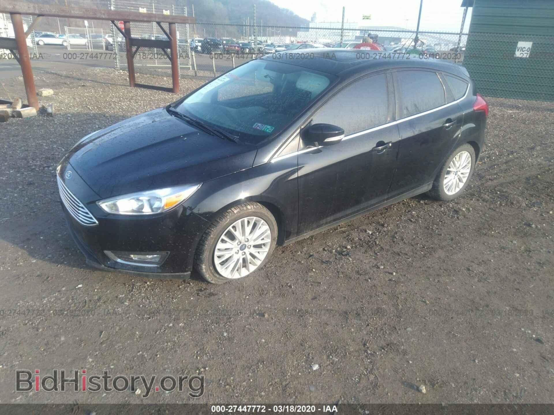 2018 FORD FOCUS - VIN: 1FADP3N22JL283340 - Фото 2