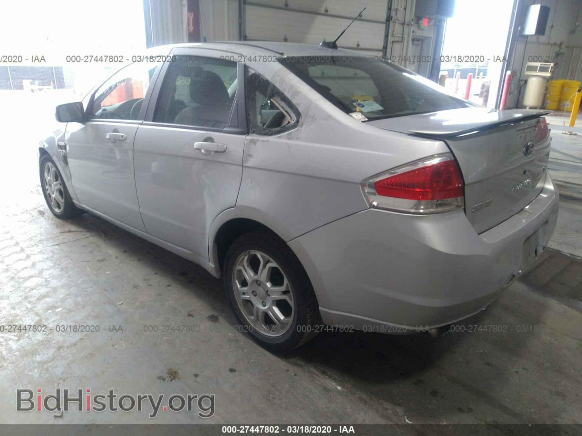 2008 FORD FOCUS - VIN: 1FAHP35N58W152293 - Фото 3