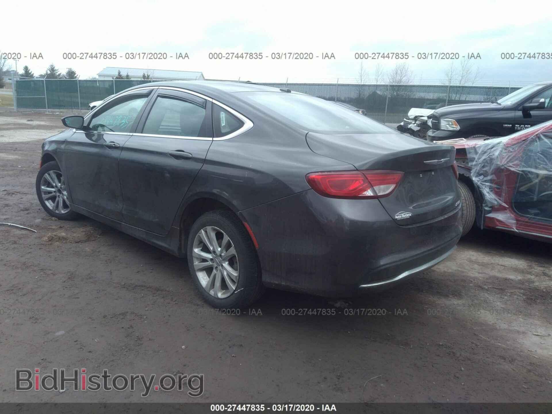 2015 CHRYSLER 200 - VIN: 1C3CCCAB0FN596376 - Photo 3