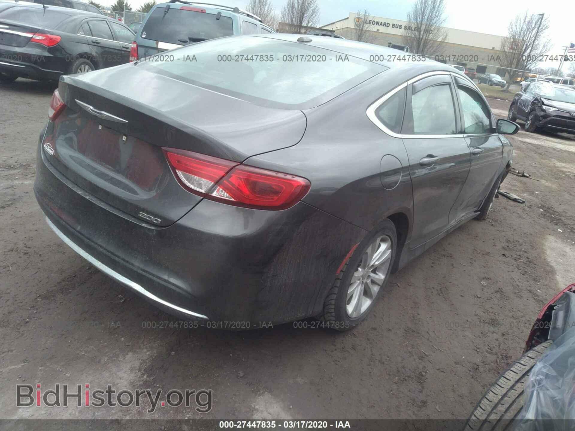 2015 CHRYSLER 200 - VIN: 1C3CCCAB0FN596376 - Photo 4