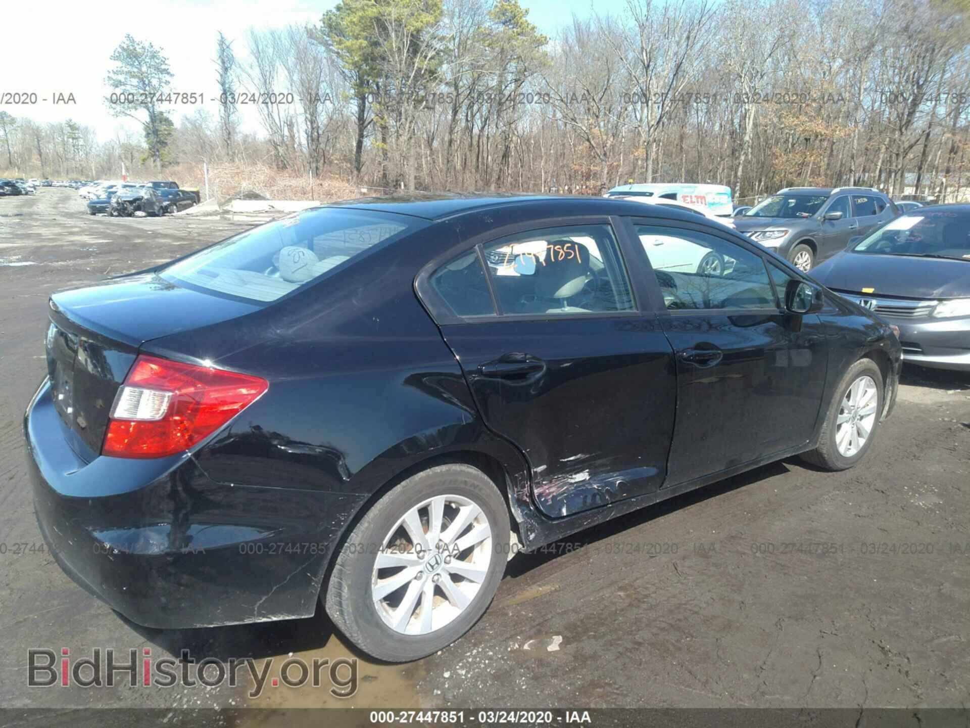 2012 HONDA CIVIC - VIN: 2HGFB2F81CH316702 - Фото 6