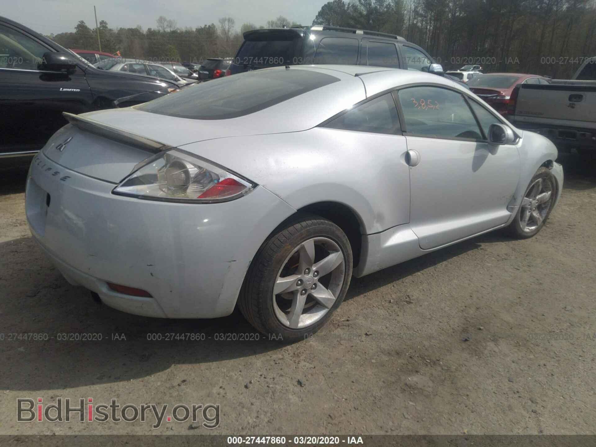 2006 MITSUBISHI ECLIPSE - VIN: 4A3AK24F26E033566 - Фото 4