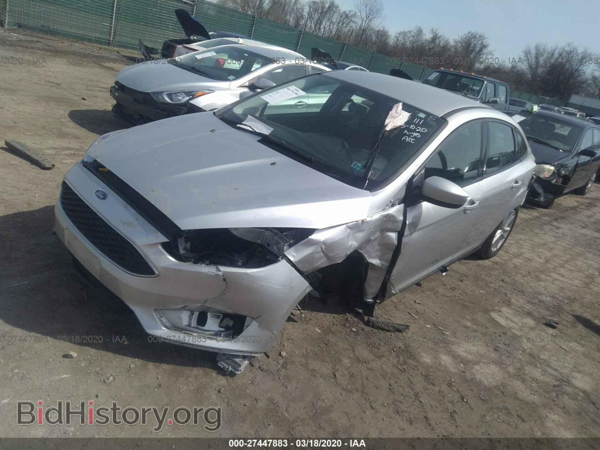 2018 FORD FOCUS - VIN: 1FADP3F25JL208307 - Фото 2