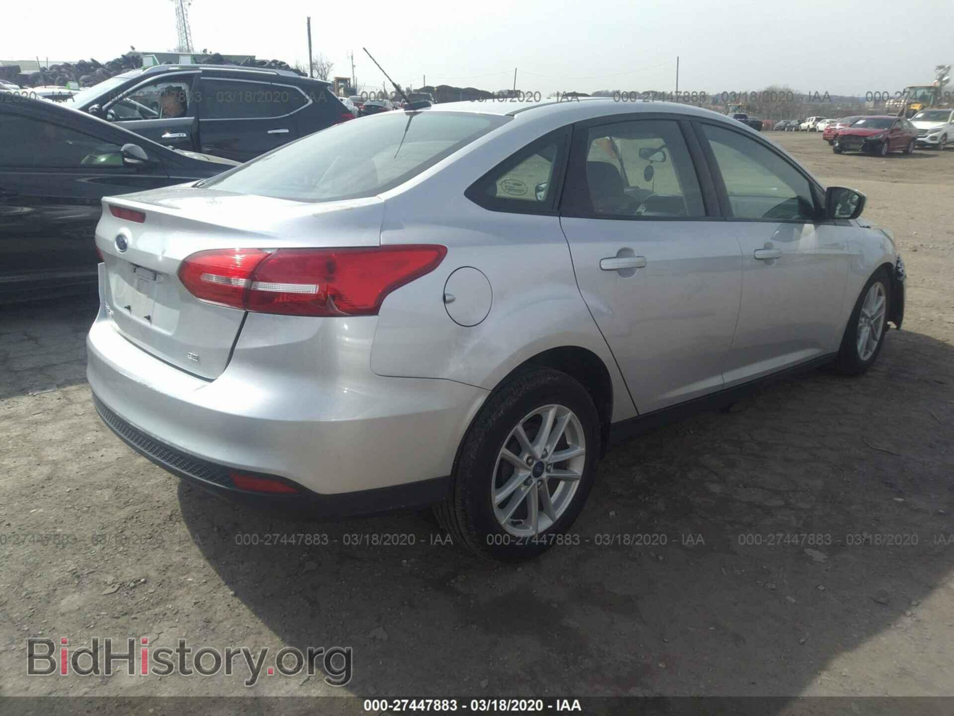 2018 FORD FOCUS - VIN: 1FADP3F25JL208307 - Фото 4