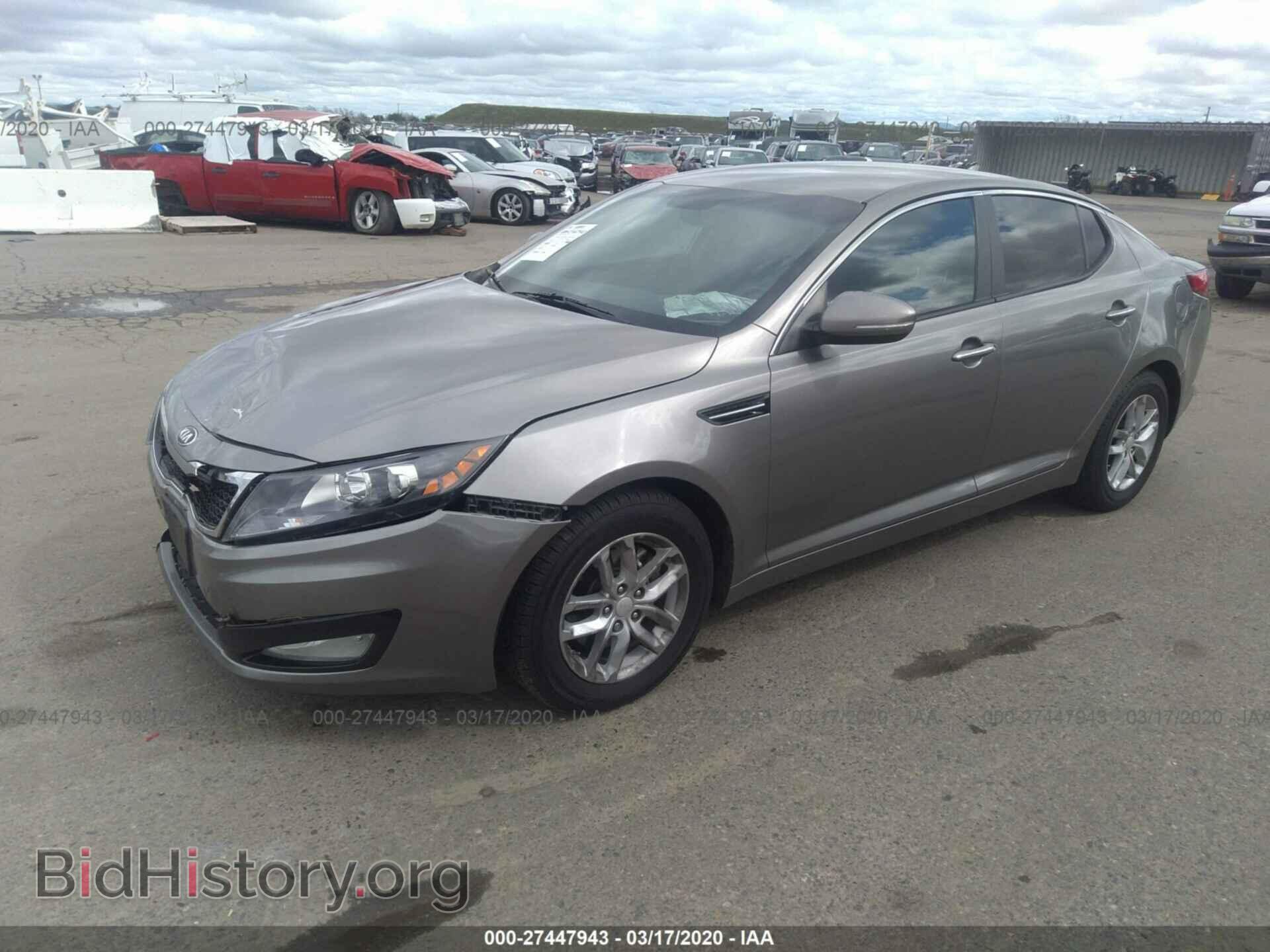 2013 KIA OPTIMA - VIN: 5XXGM4A76DG210466 - Фото 2