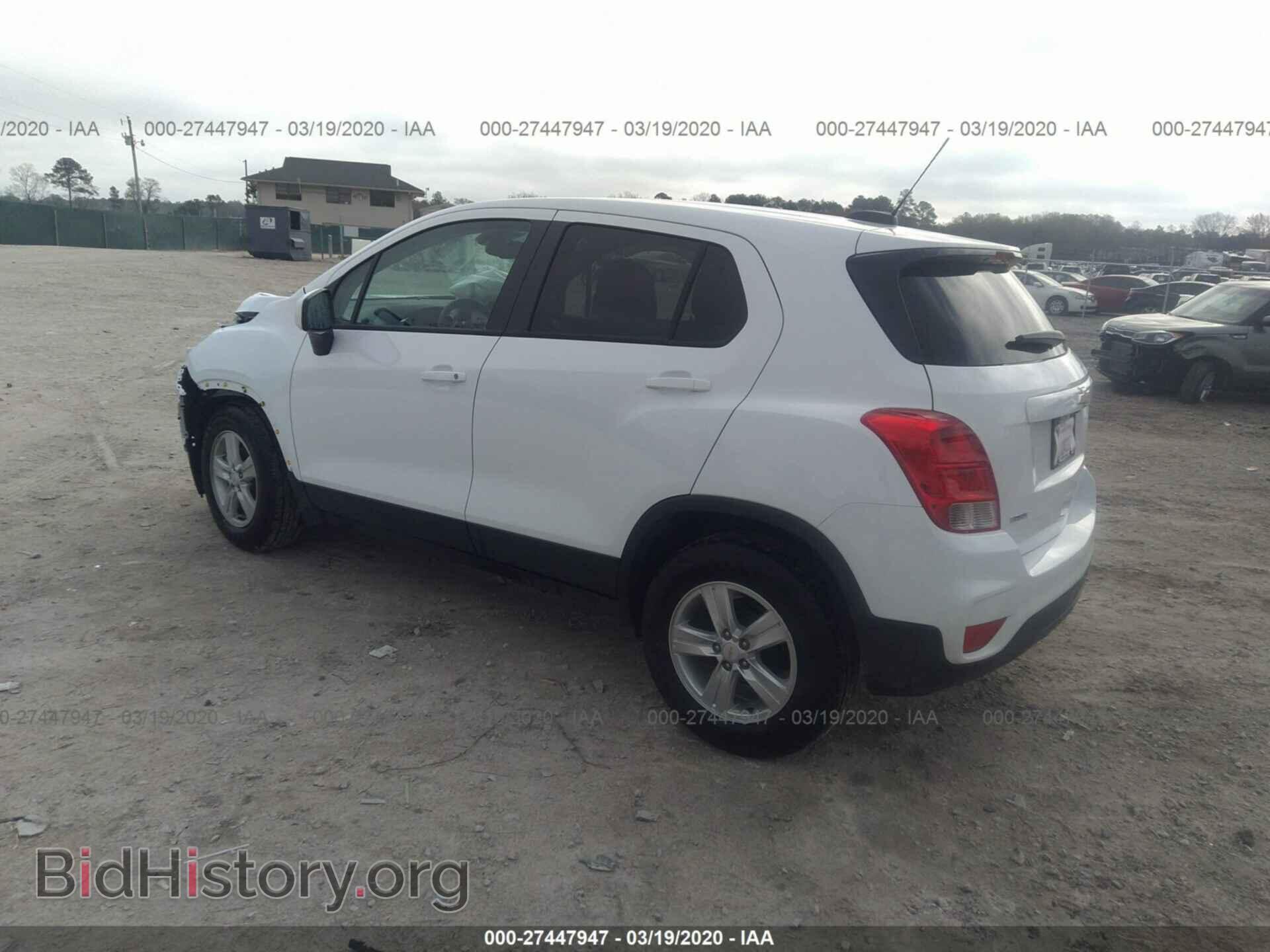 2020 CHEVROLET TRAX - VIN: KL7CJKSB3LB092473 - Photo 3