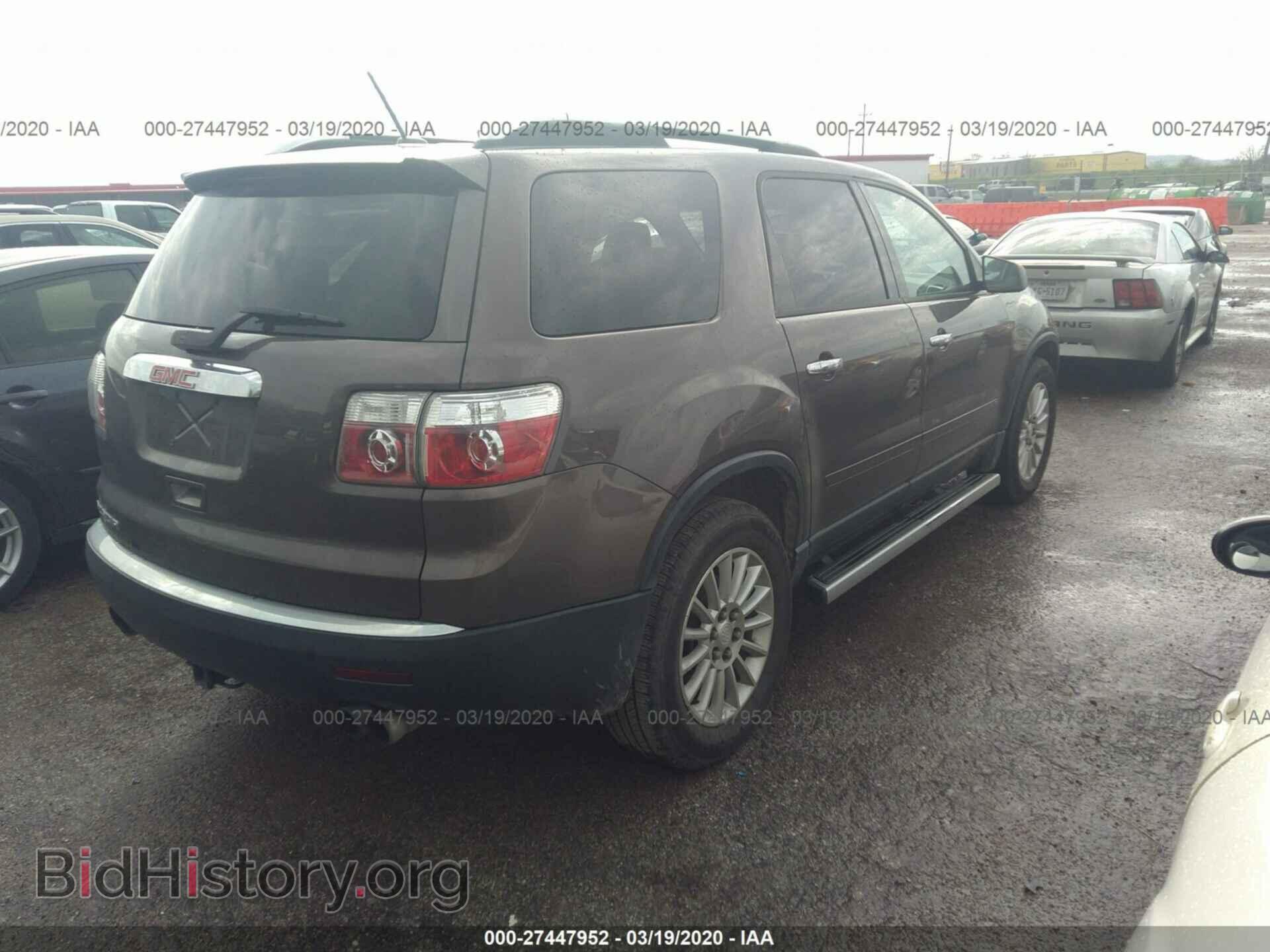 2009 GMC ACADIA - VIN: 1GKER13D29J141017 - Фото 4