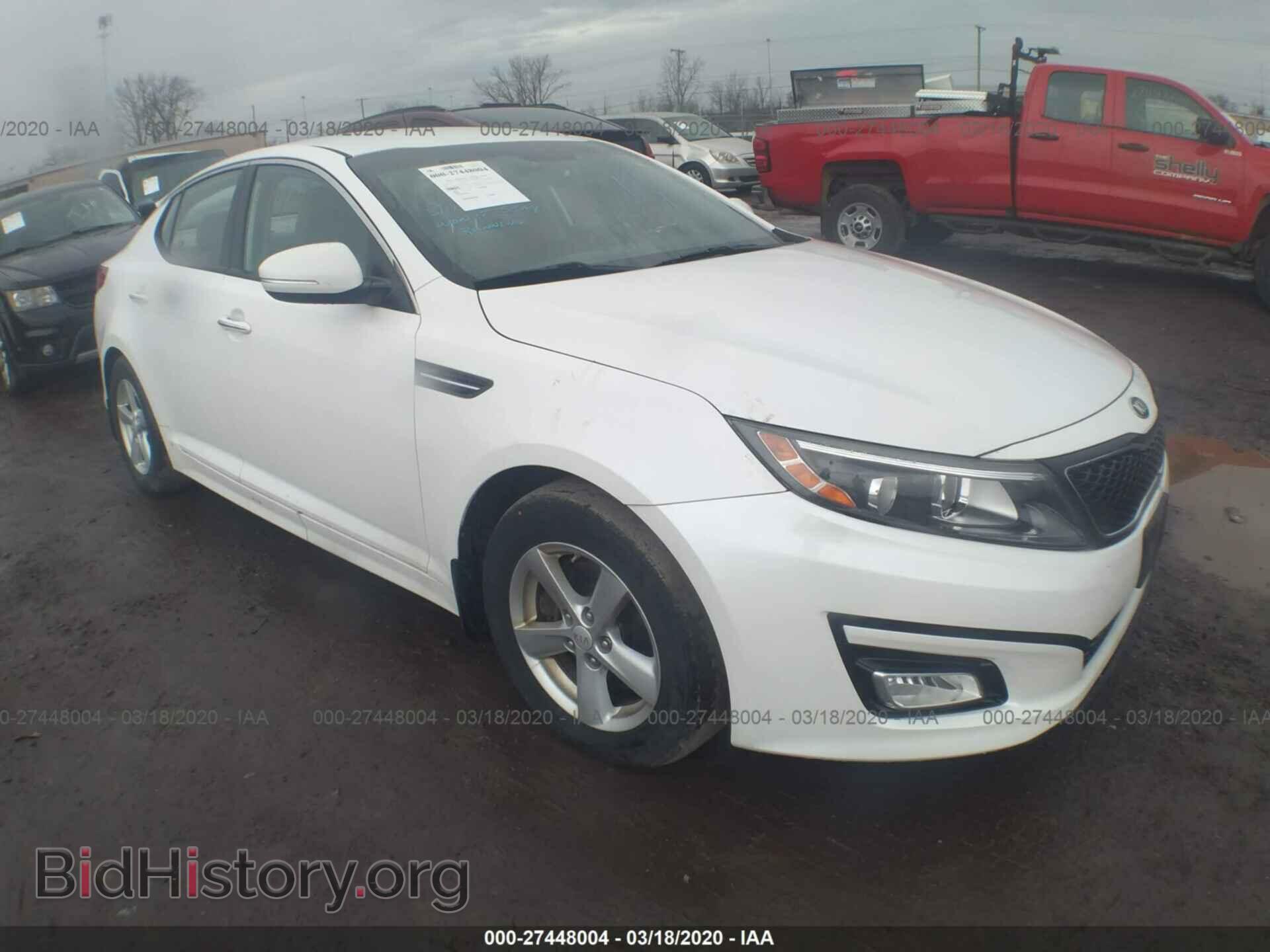 Фотография KNAGM4A75F5579355 - KIA OPTIMA 2015