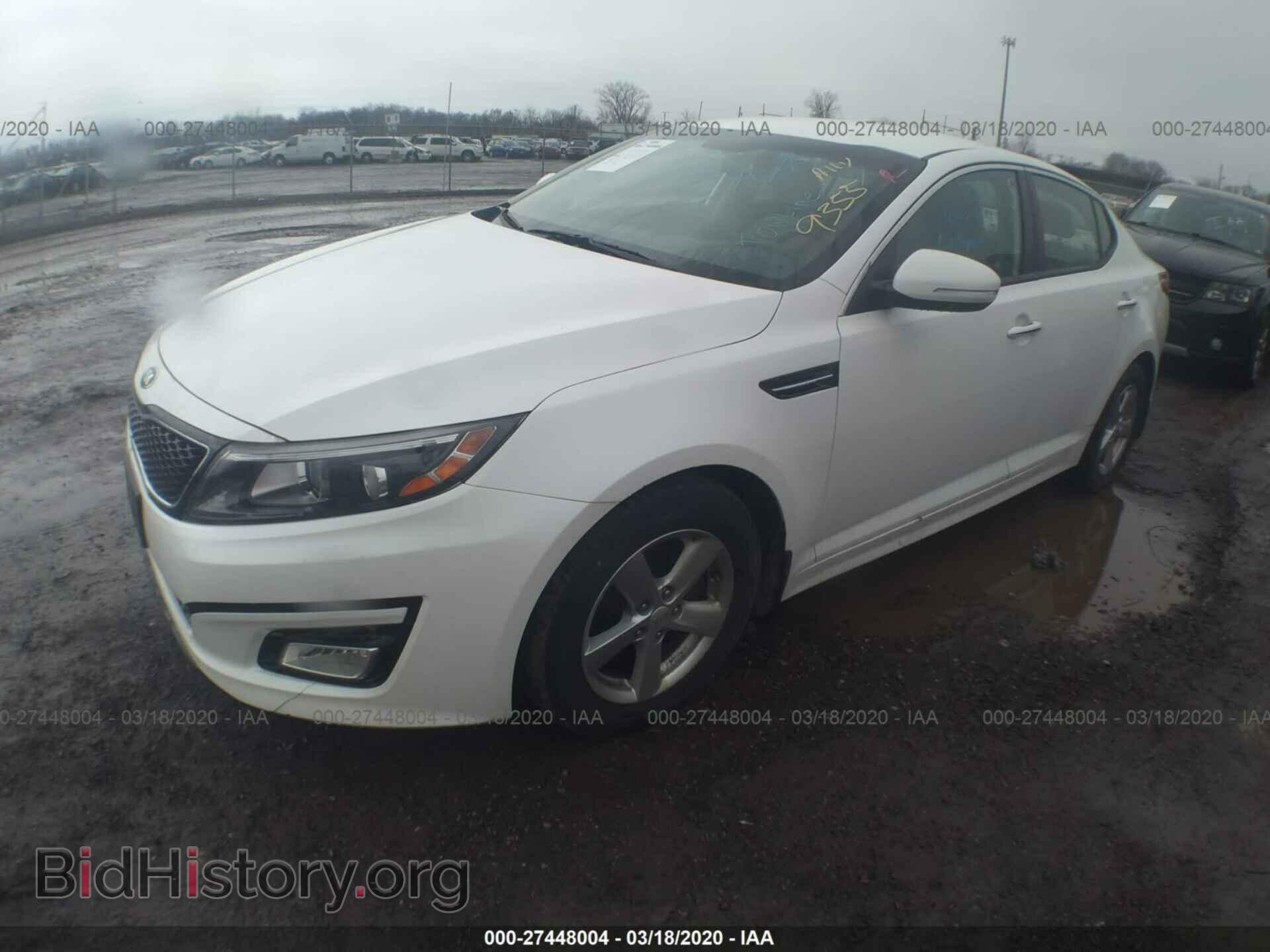 2015 KIA OPTIMA - VIN: KNAGM4A75F5579355 - Photo 2