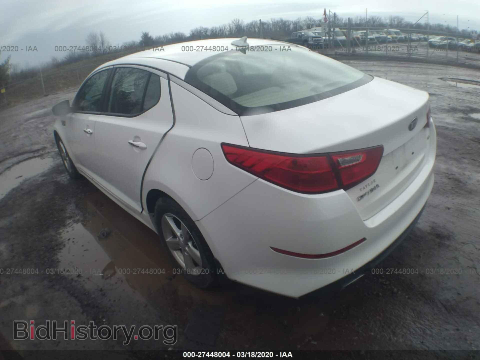 2015 KIA OPTIMA - VIN: KNAGM4A75F5579355 - Photo 3