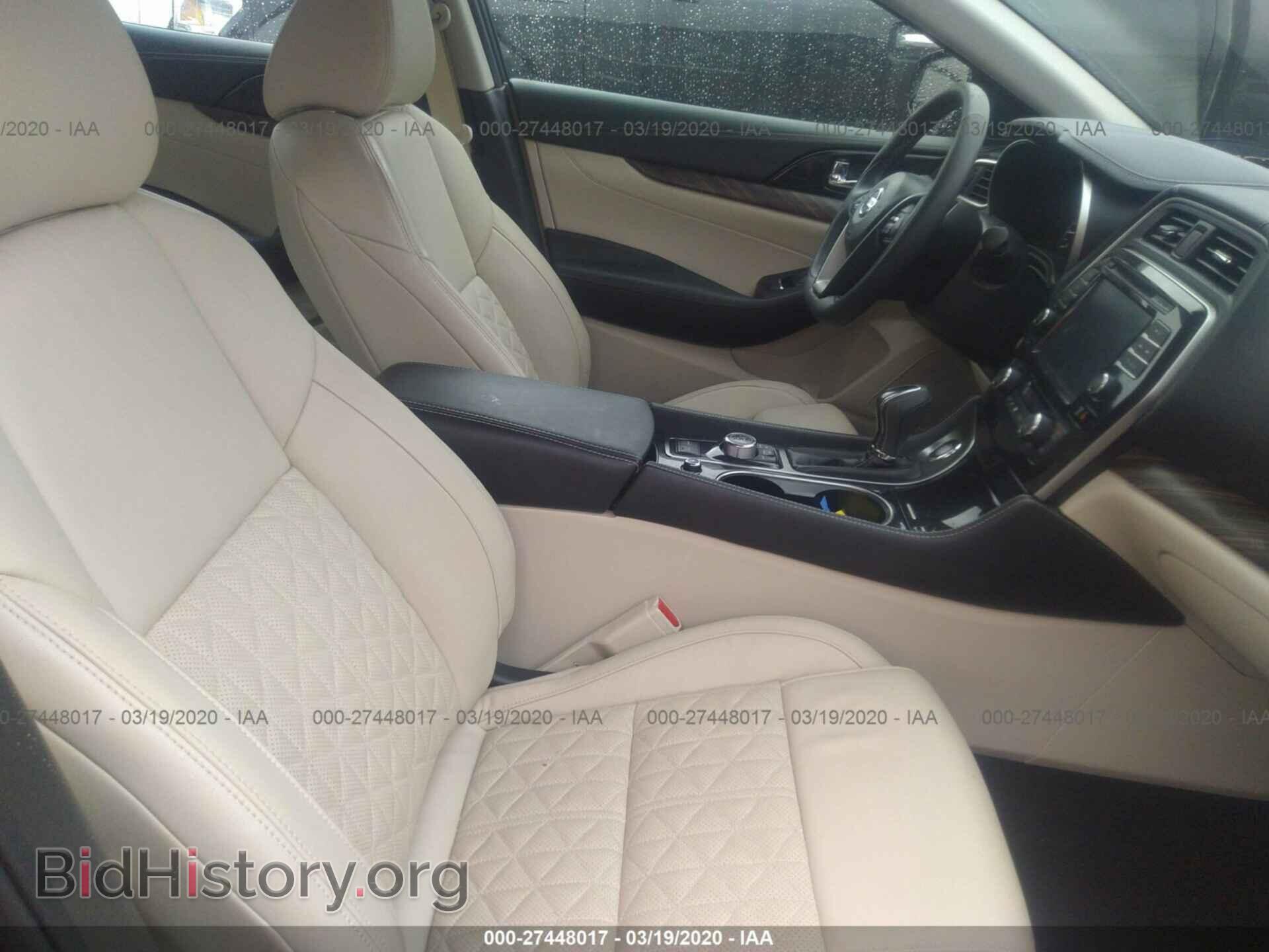 2017 NISSAN MAXIMA - VIN: 1N4AA6AP0HC419787 - Фото 5