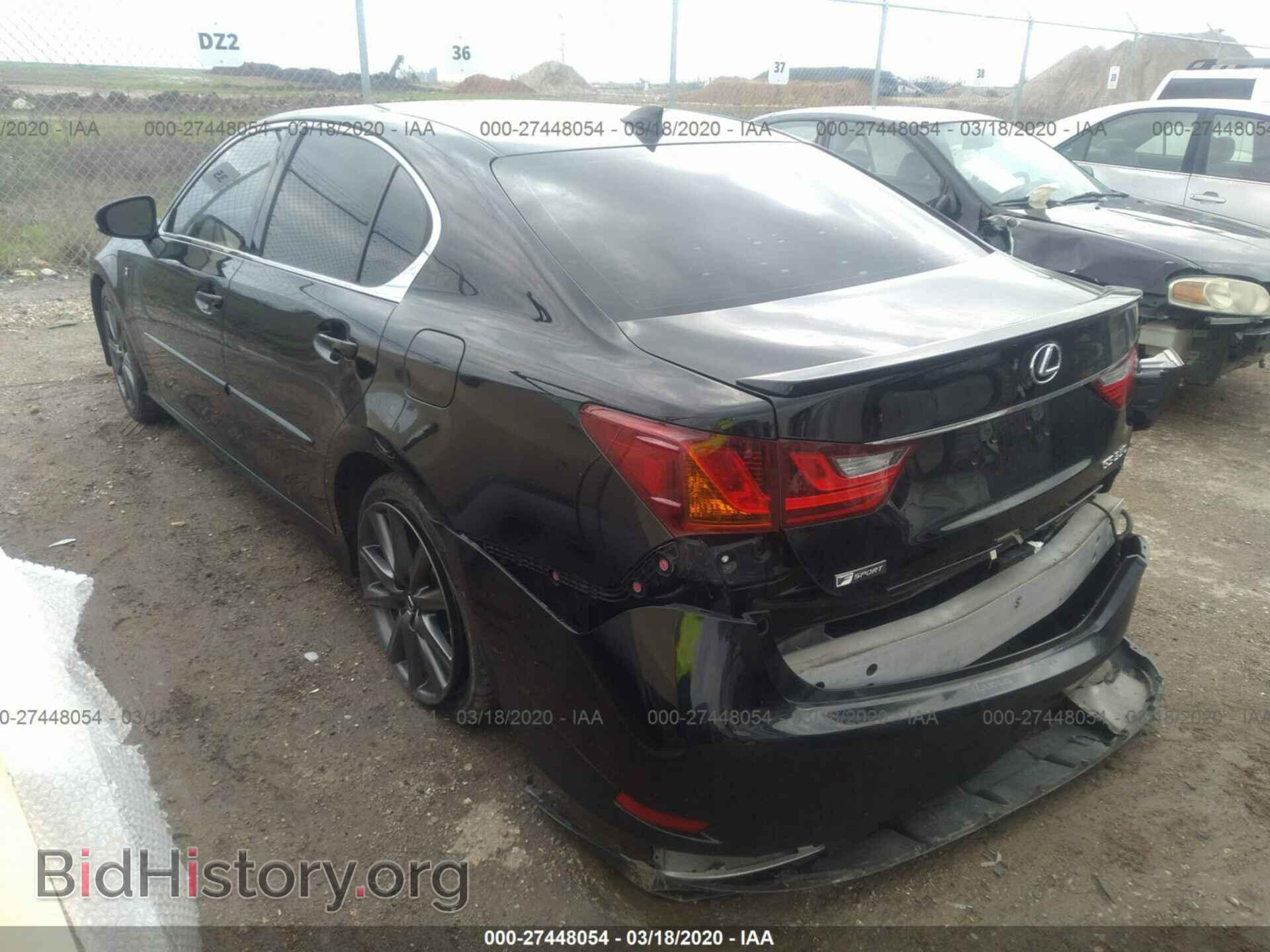 2015 LEXUS GS - VIN: JTHBE1BL3FA001572 - Фото 3