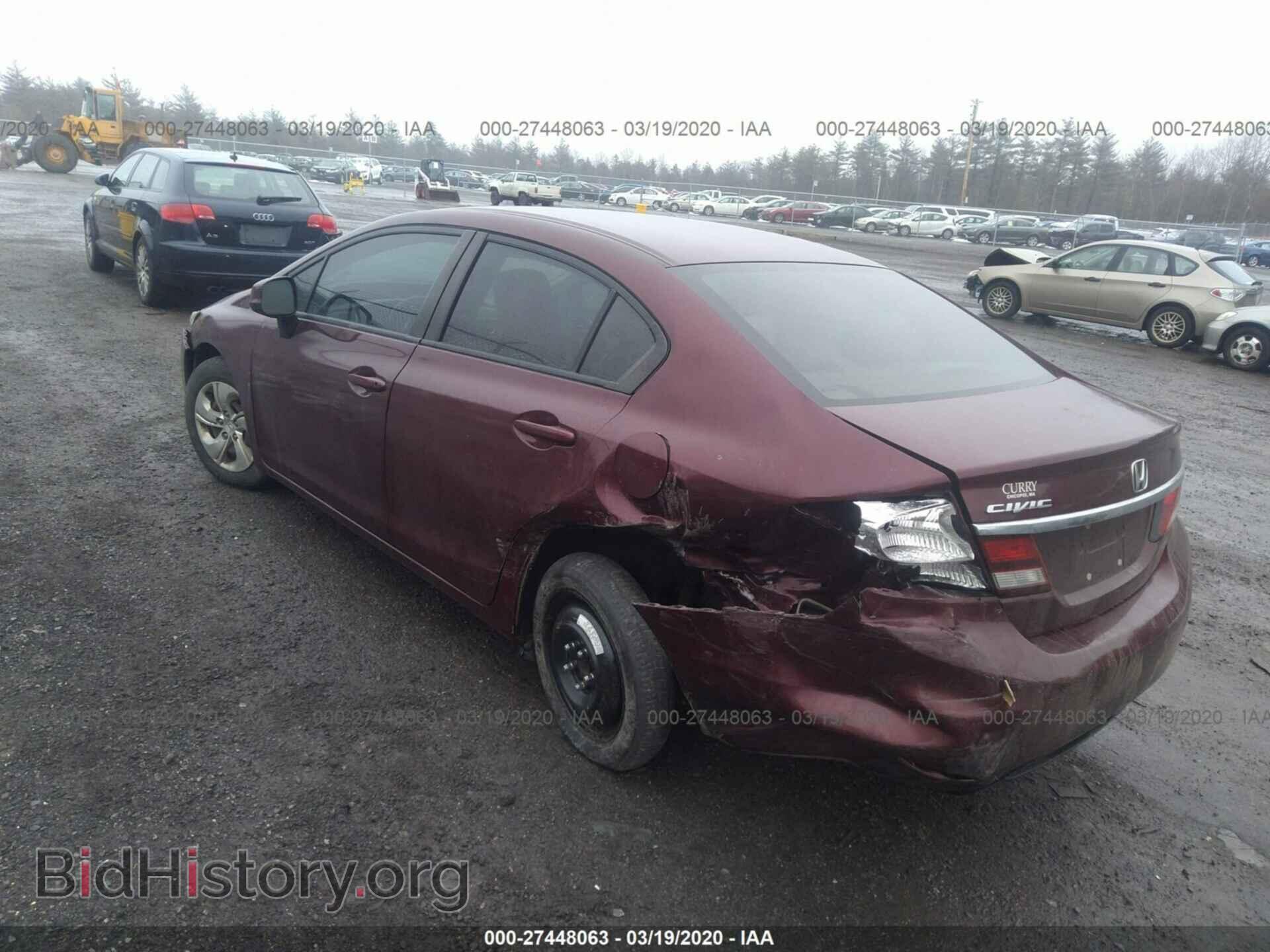 2013 HONDA CIVIC - VIN: 2HGFB2F53DH591432 - Фото 3