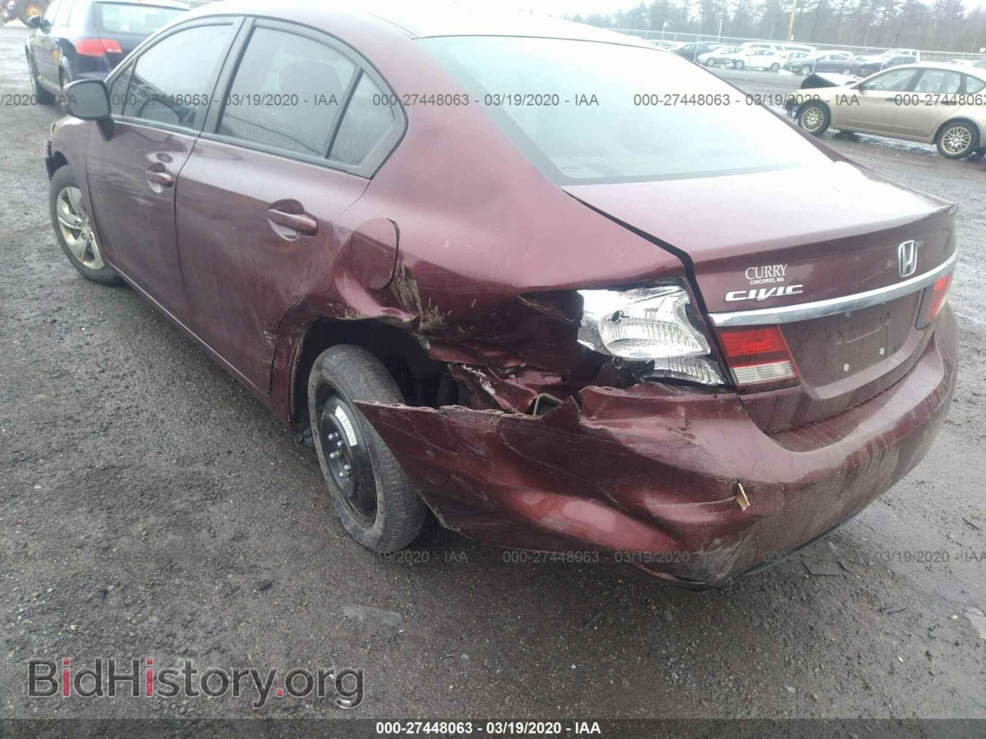 2013 HONDA CIVIC - VIN: 2HGFB2F53DH591432 - Фото 6