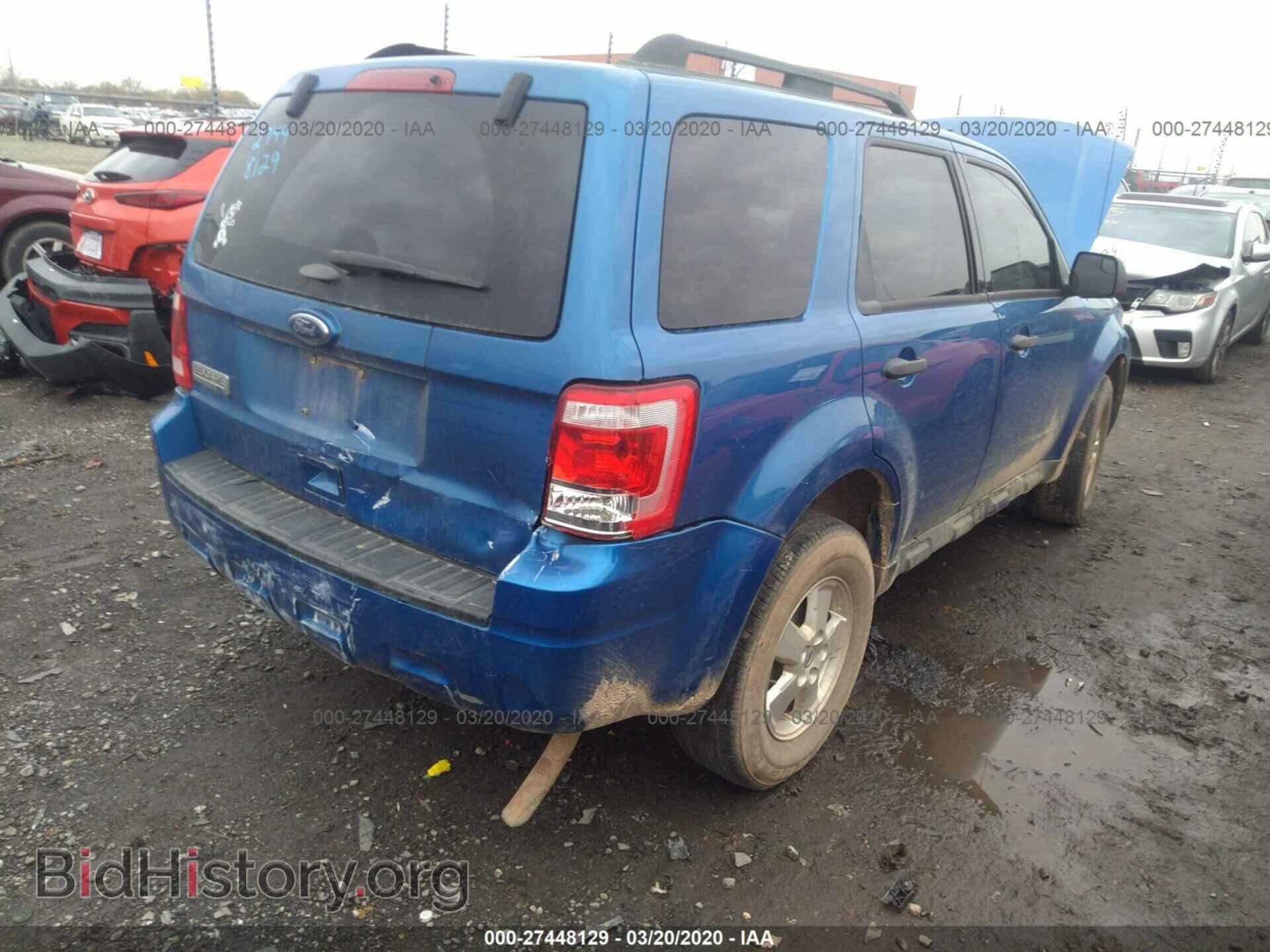 2011 FORD ESCAPE - VIN: 1FMCU0D72BKB09989 - Фото 4