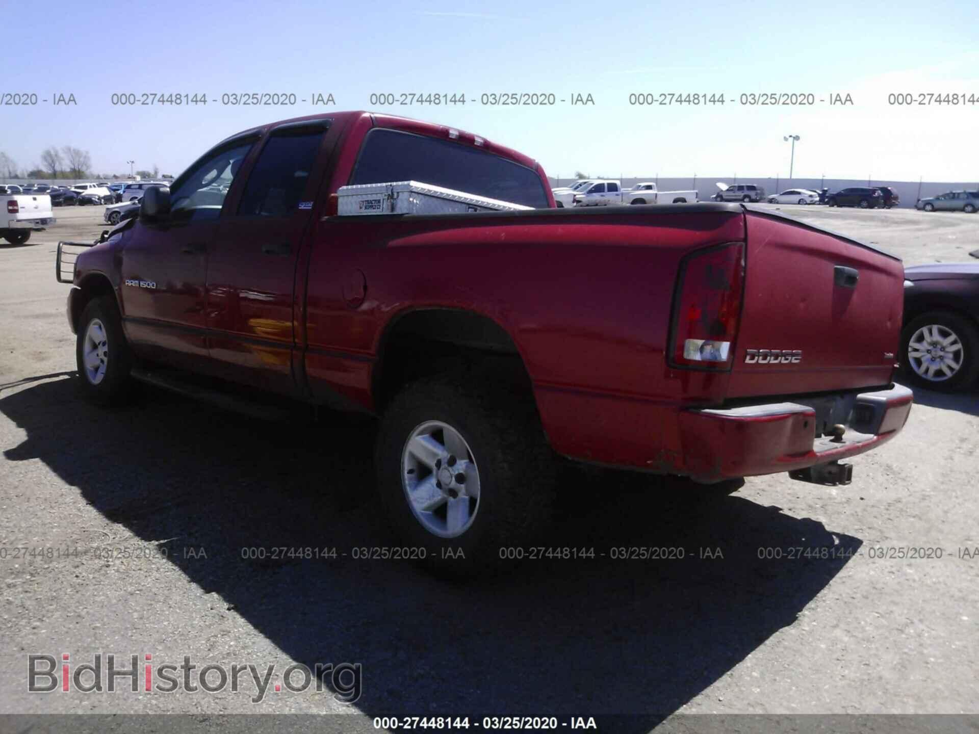 2002 DODGE RAM 1500 - VIN: 3D7HU18Z42G210069 - Фото 3